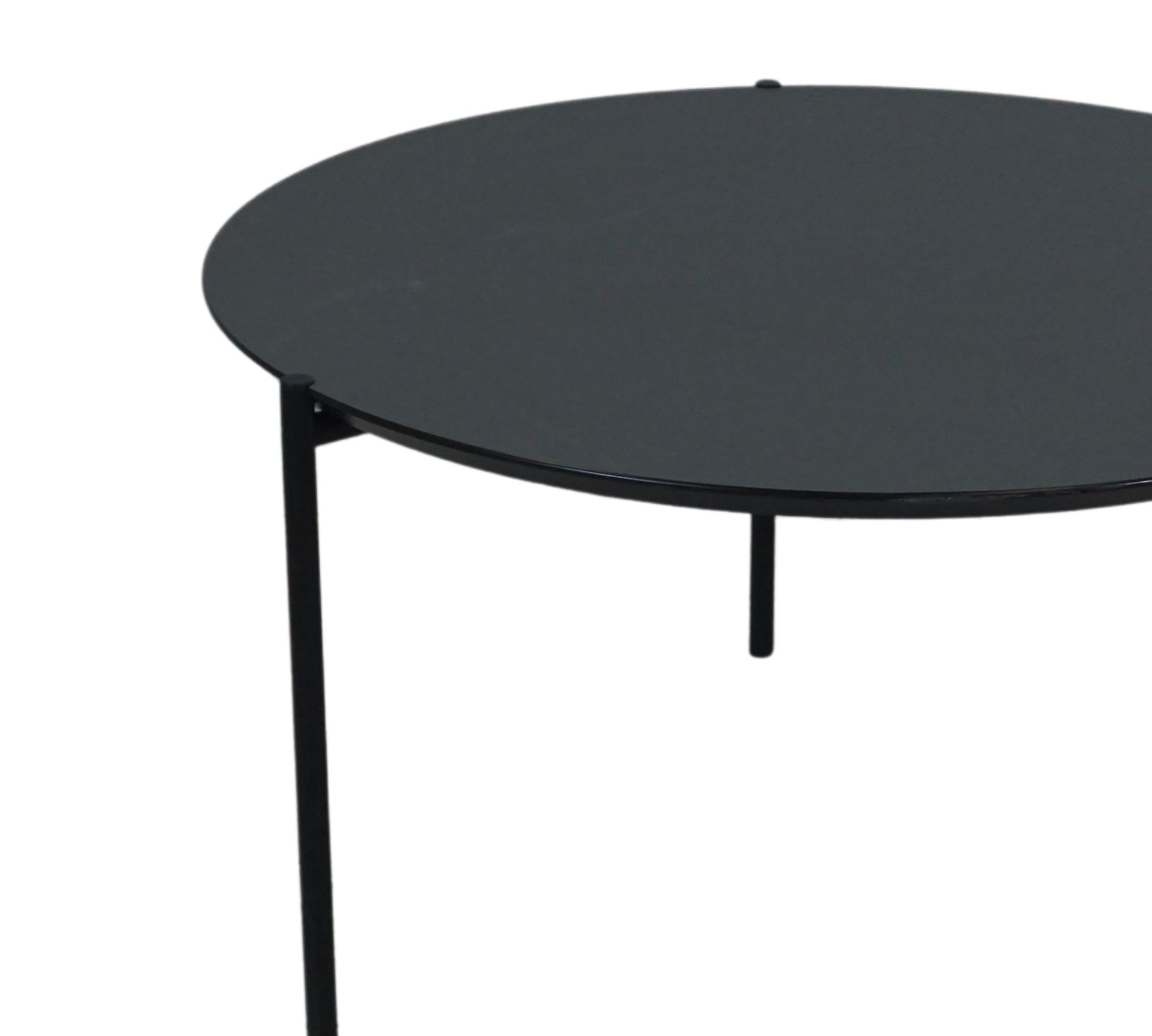 Connor Couch- und Beistelltisch Schwarz