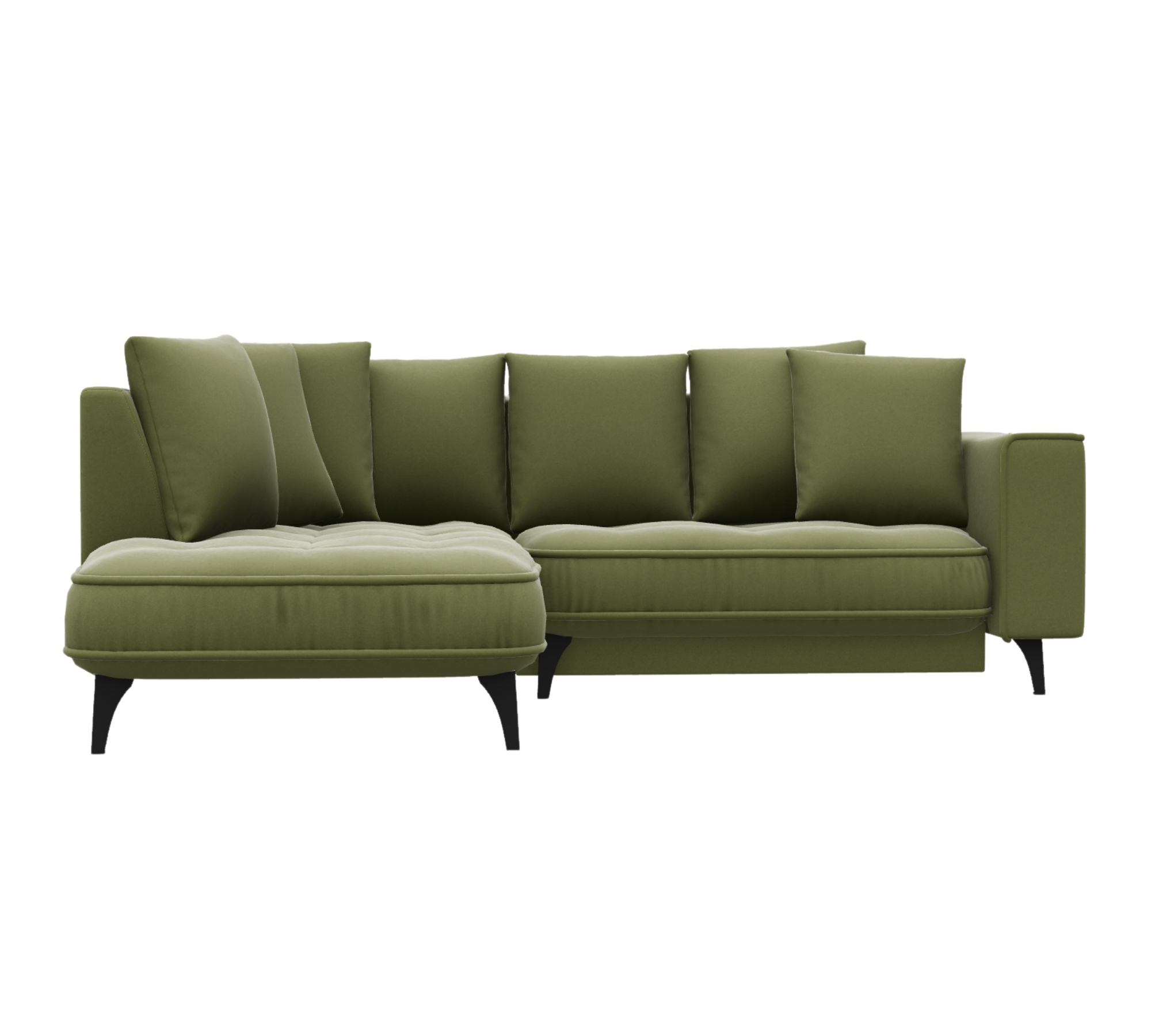 Vargen Sofa Récamiere Links Salvador Moosgrün 8