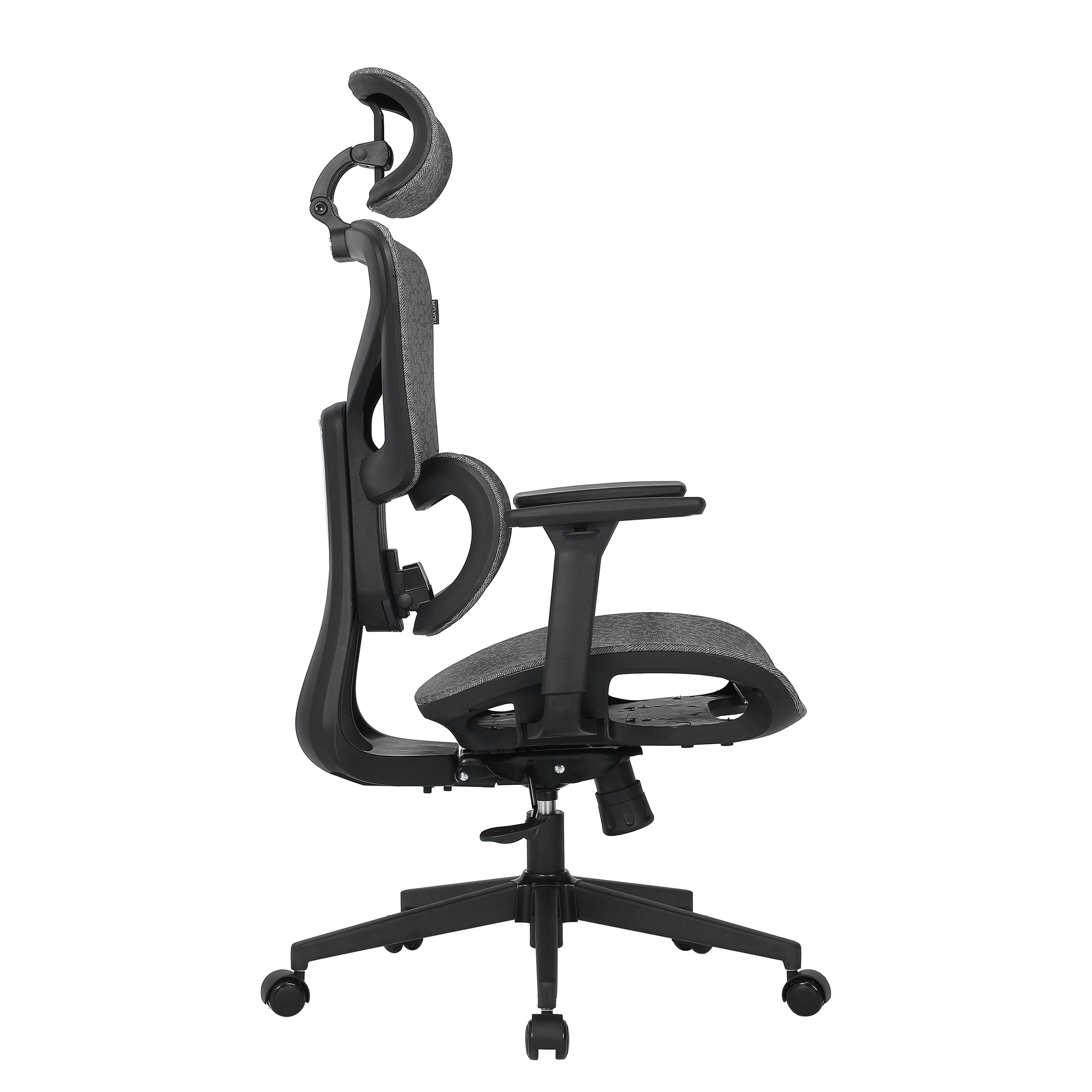 Office Chair Broz Mesh Grey White