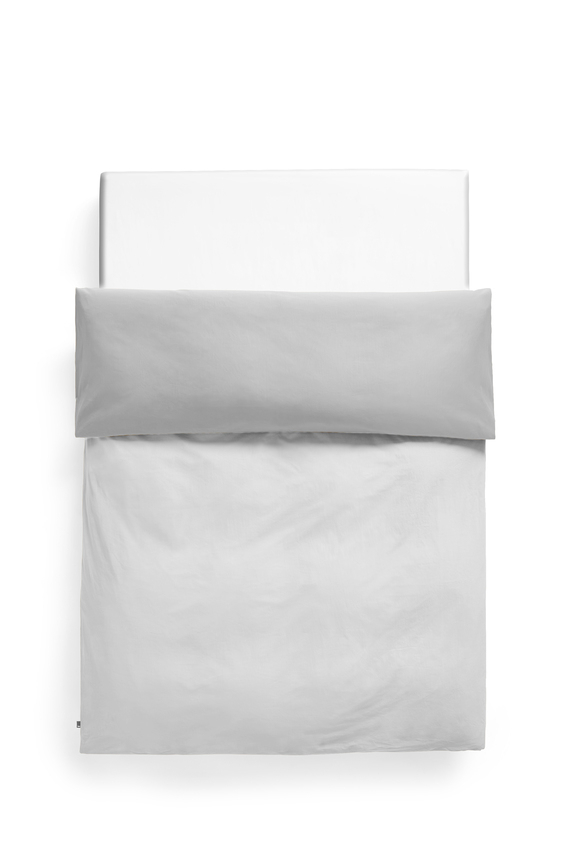 Duo Bettdeckenbezug Grau