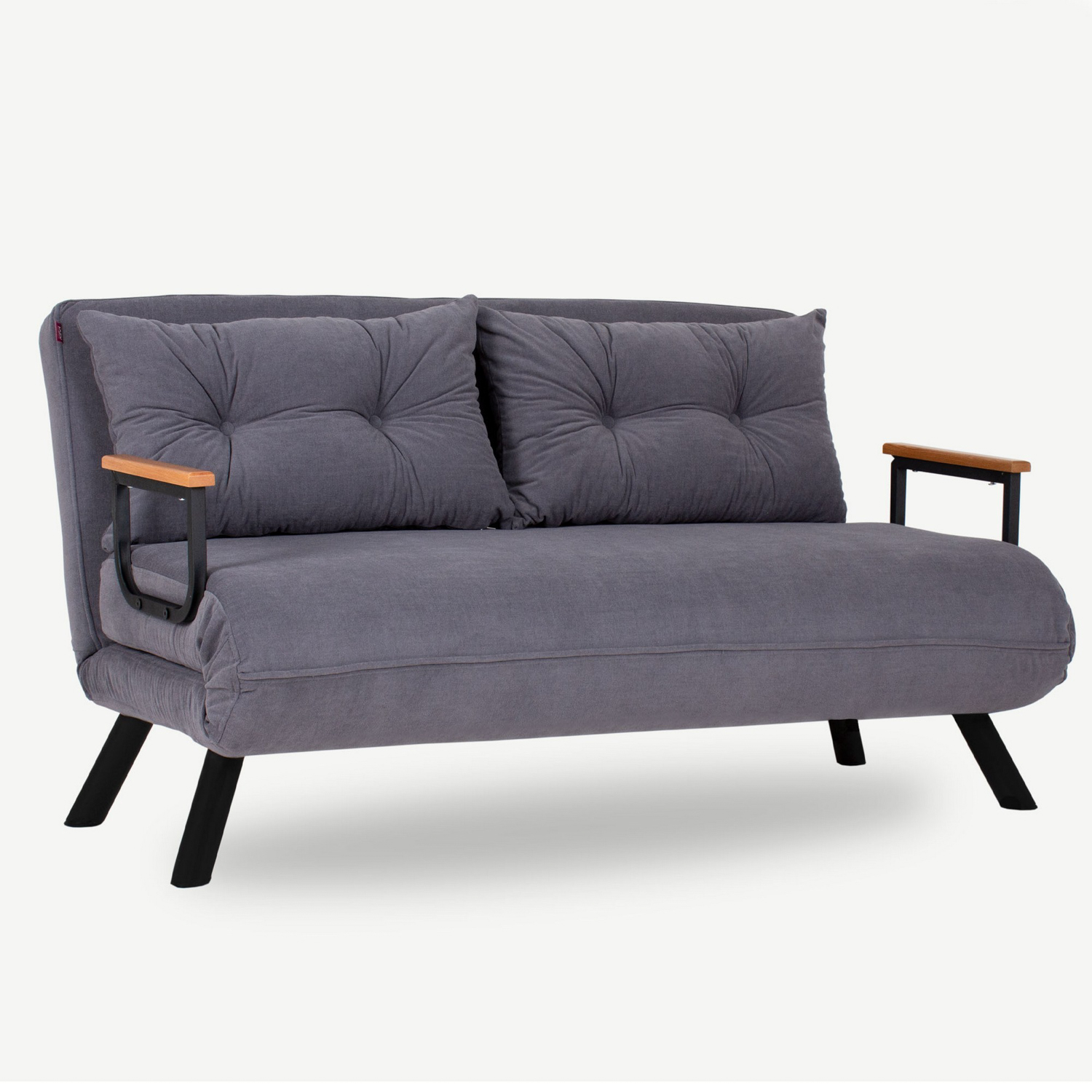 Sando Schlafsofa 2-Sitzer Grau