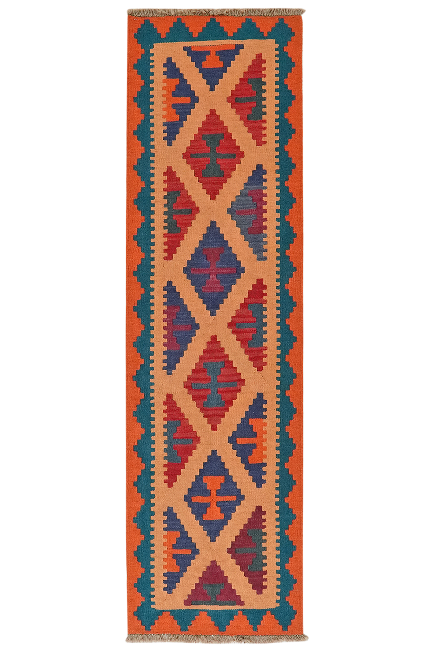 Kilim Gashgai Teppich Mehrfarbig