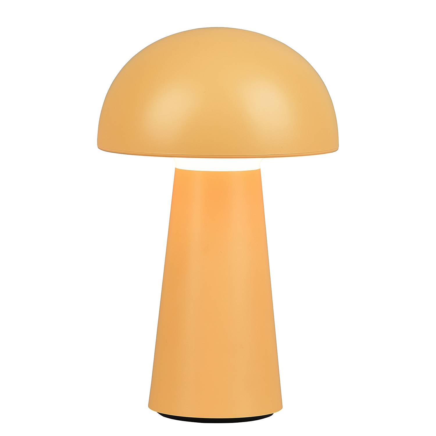 LED-Tischleuchte Lennon Polyacryl Gelb