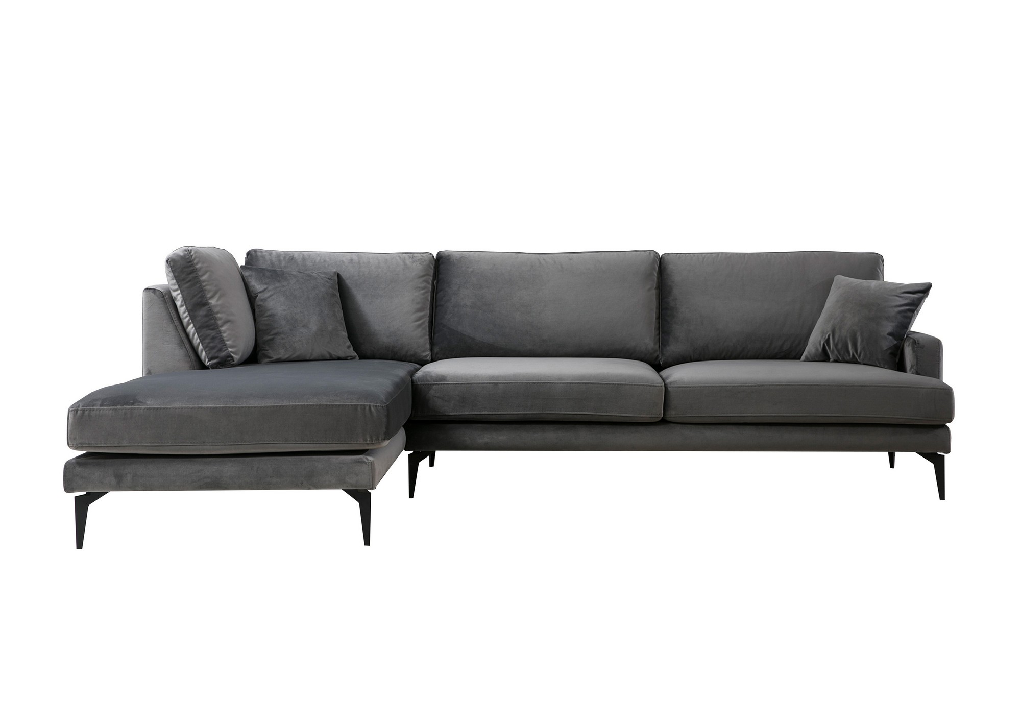 Papira Ecksofa Links Anthrazit