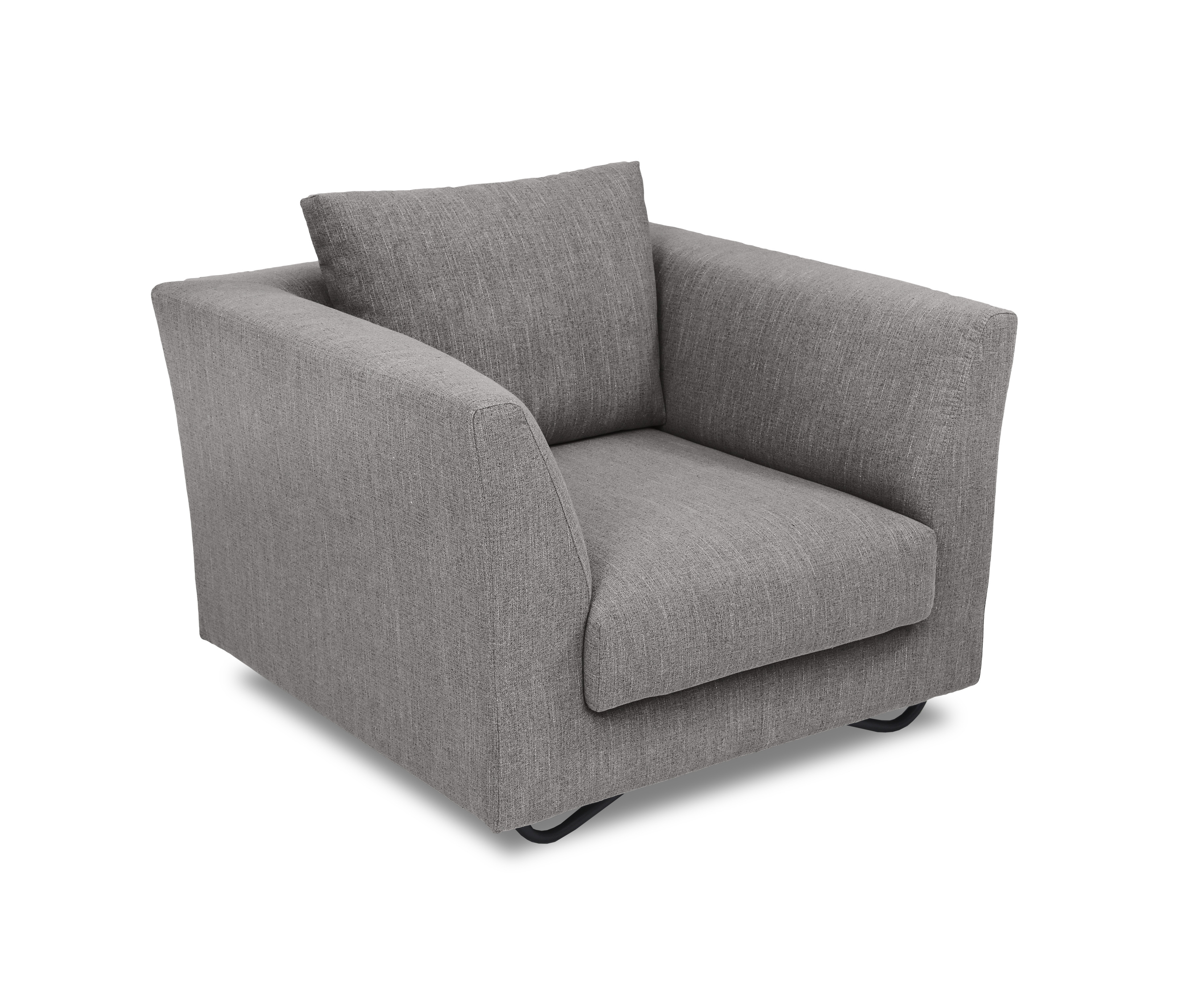 Giulia Sessel Textil Grau