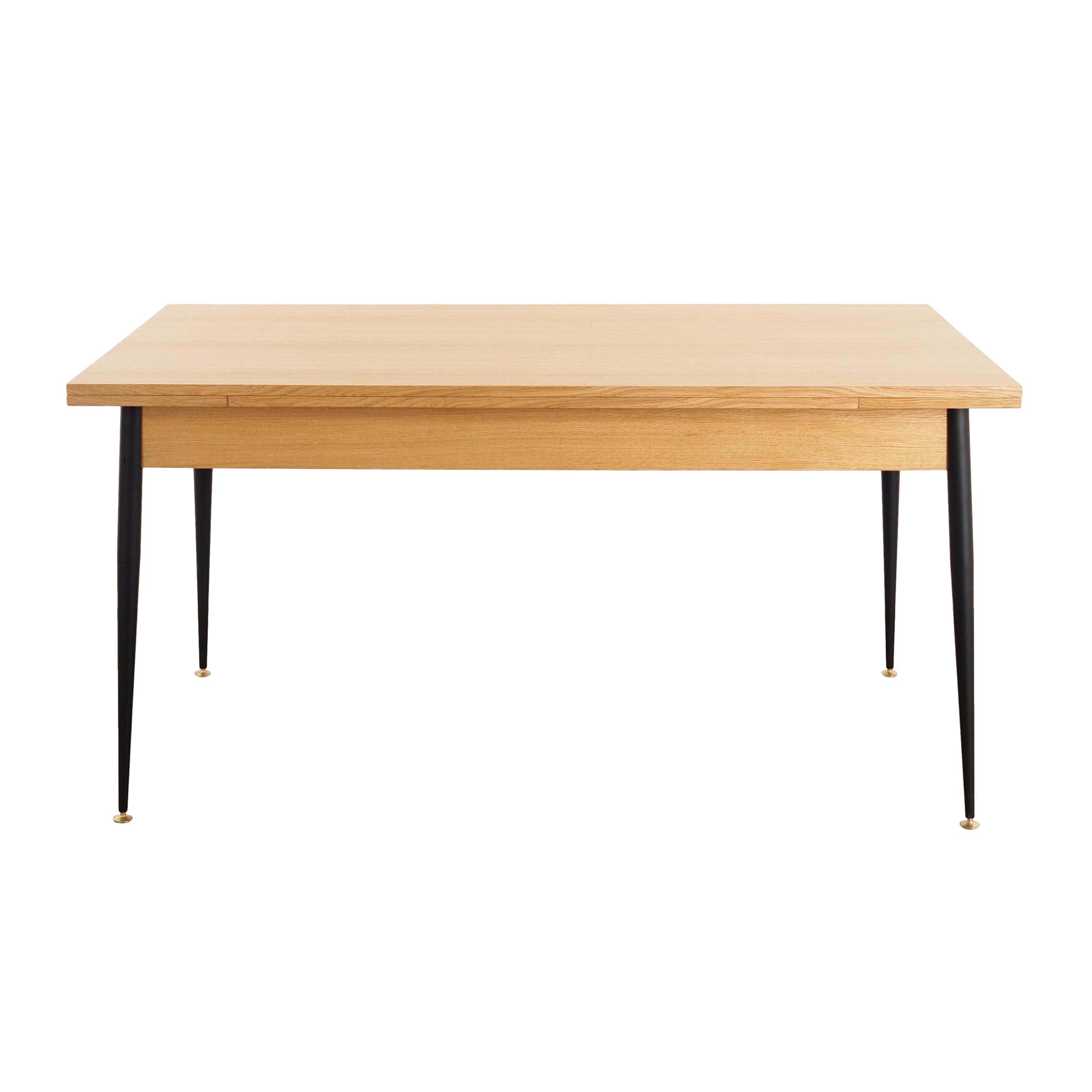 Folding table Oak 1980s