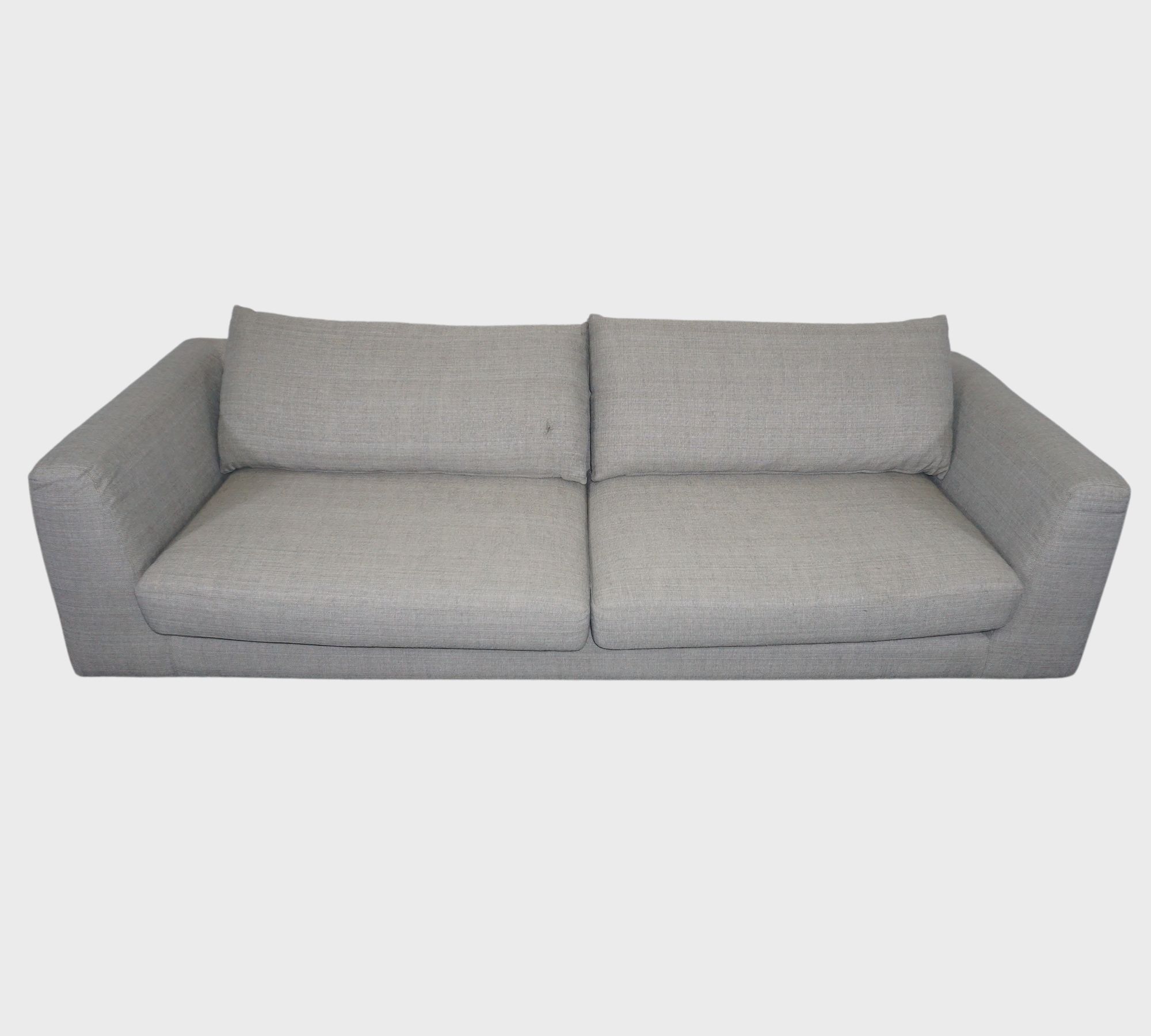 Noa Sofa 3-Sitzer Velour Matt Amber
