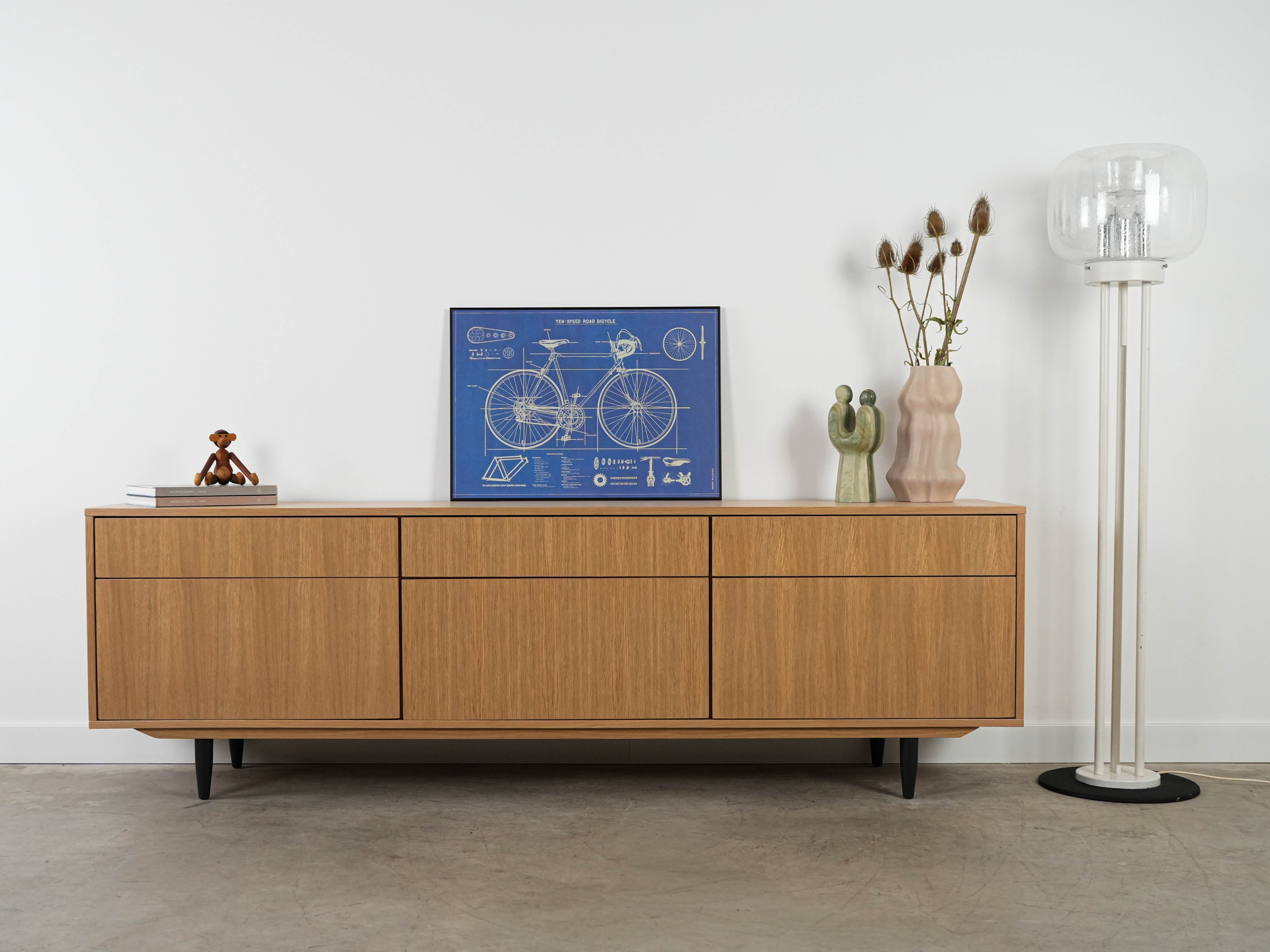 Stehlampe Metall Muranoglas 1970er Jahre