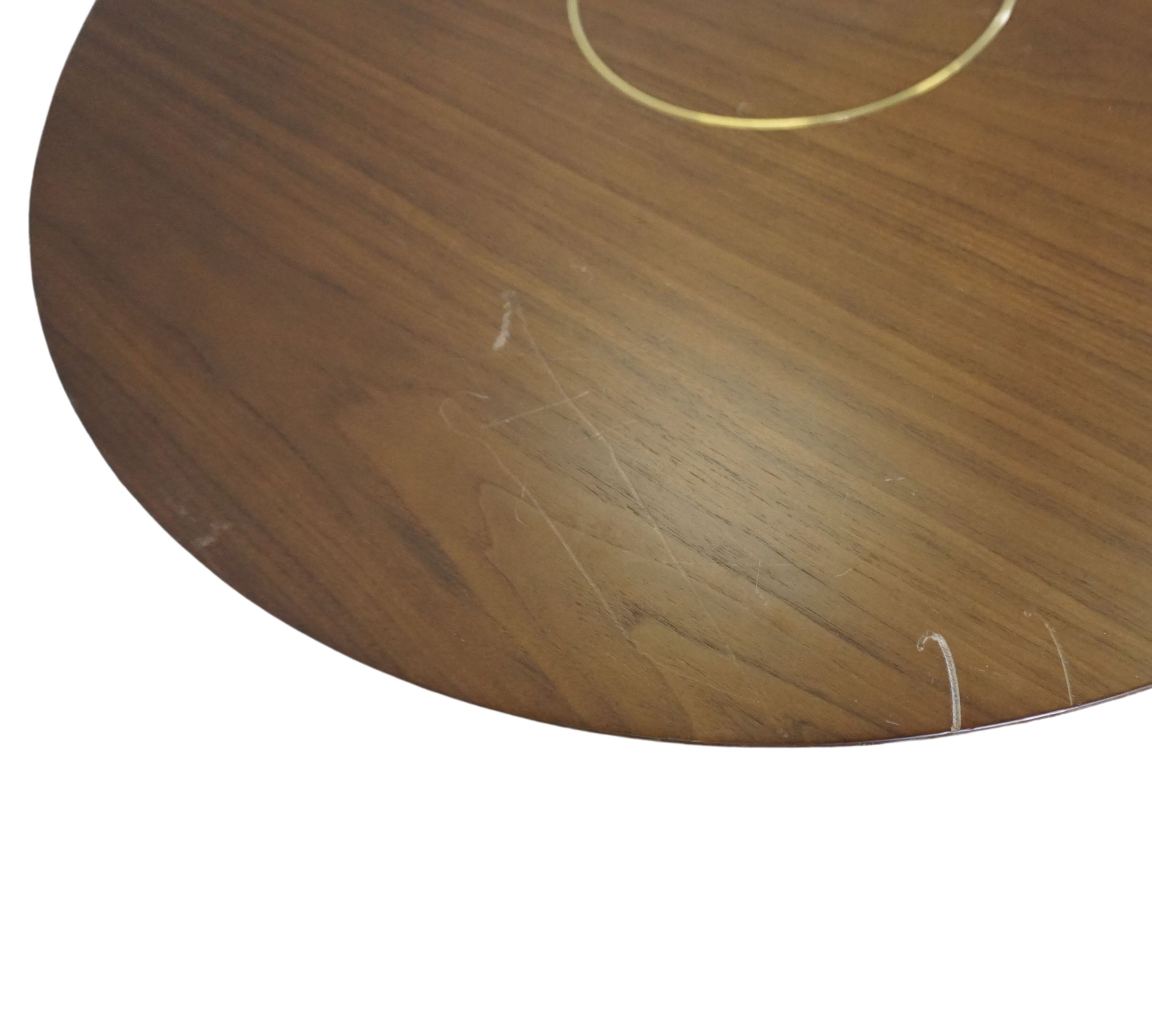Crawford Couchtisch Walnuss Ø 90cm