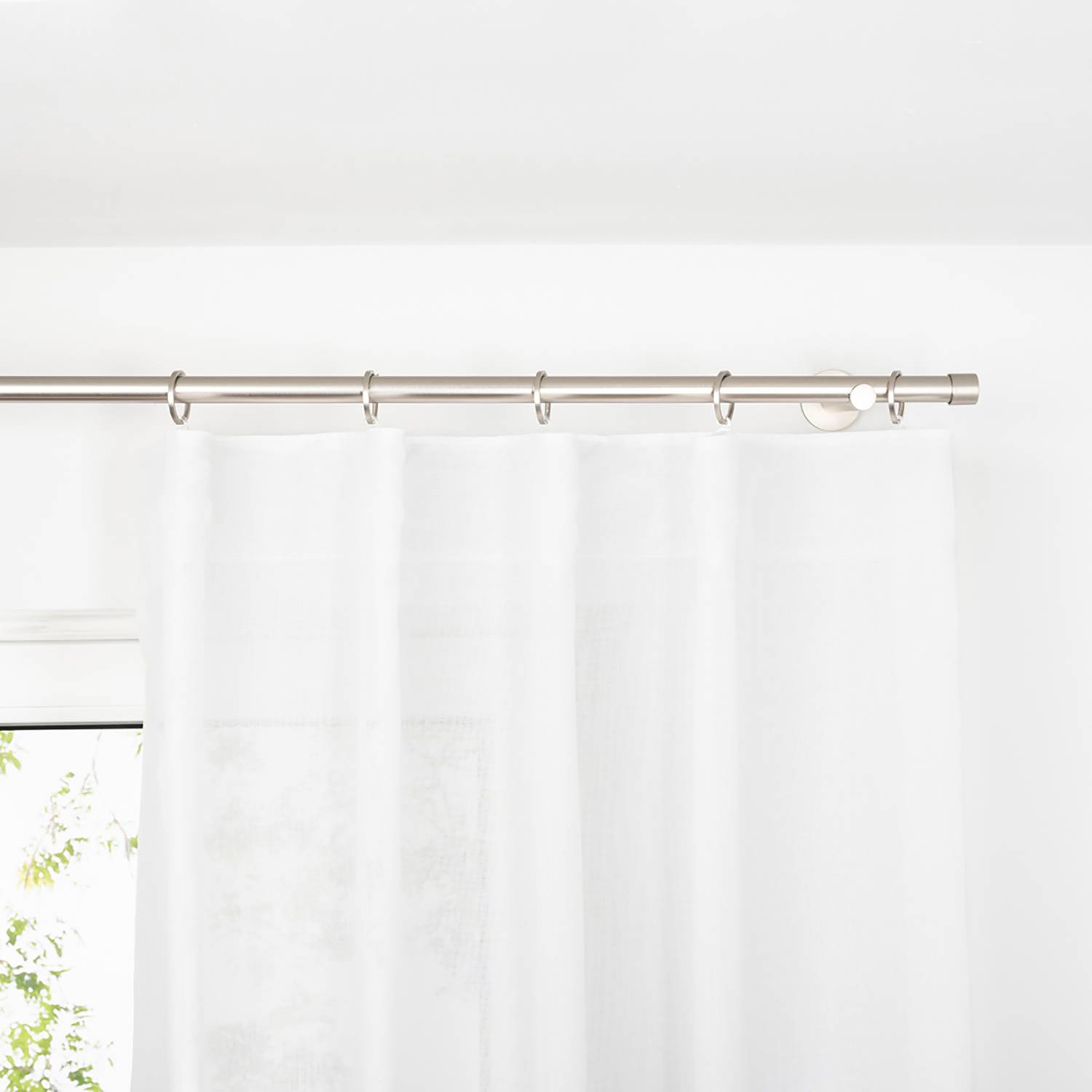 Schlaufenschal Breeze Polyester Weiß 135 x 300 cm