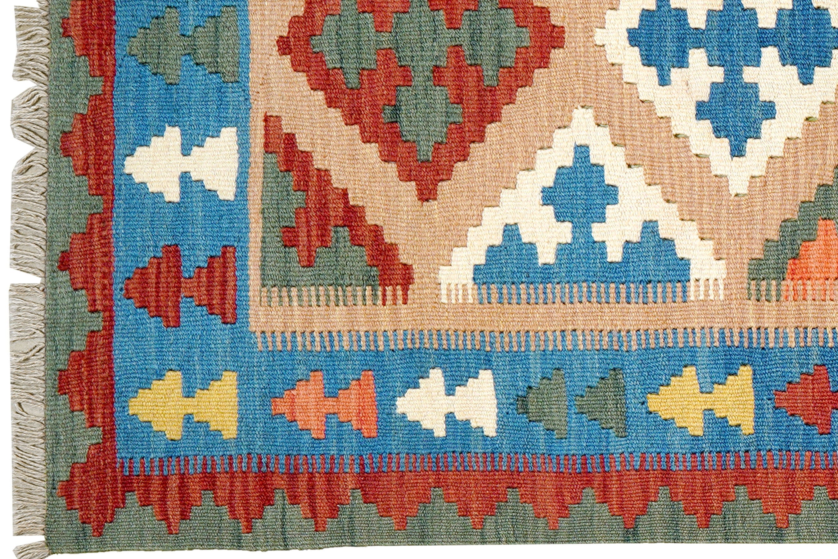 Kilim Gashgai Teppich Mehrfarbig