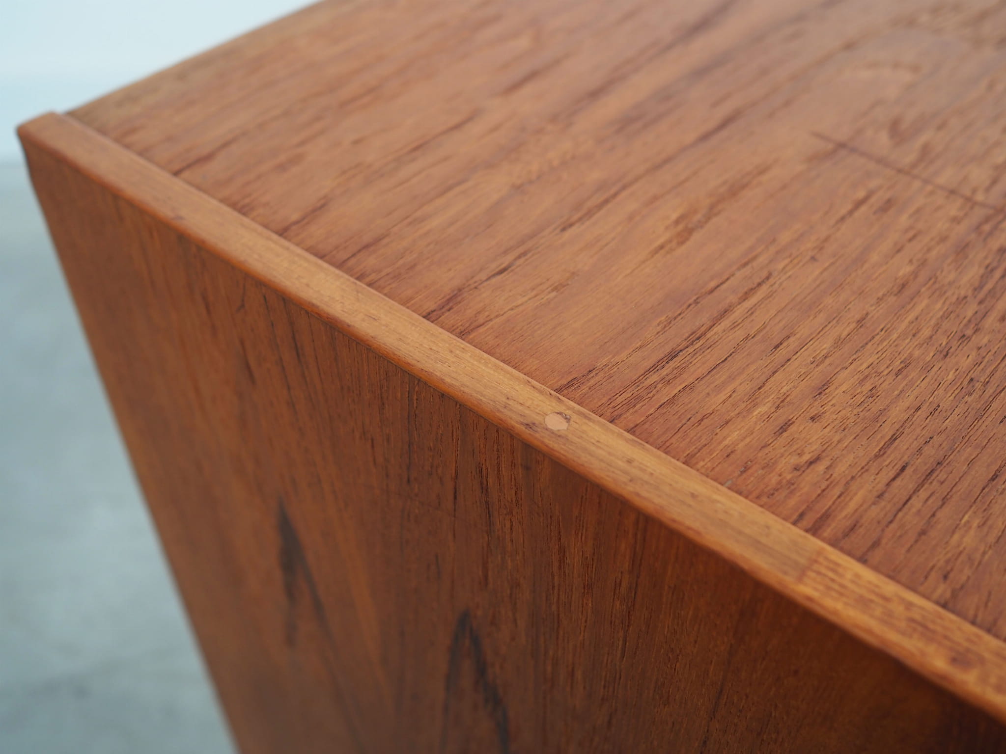 Vintage cabinet teak brown 1970s