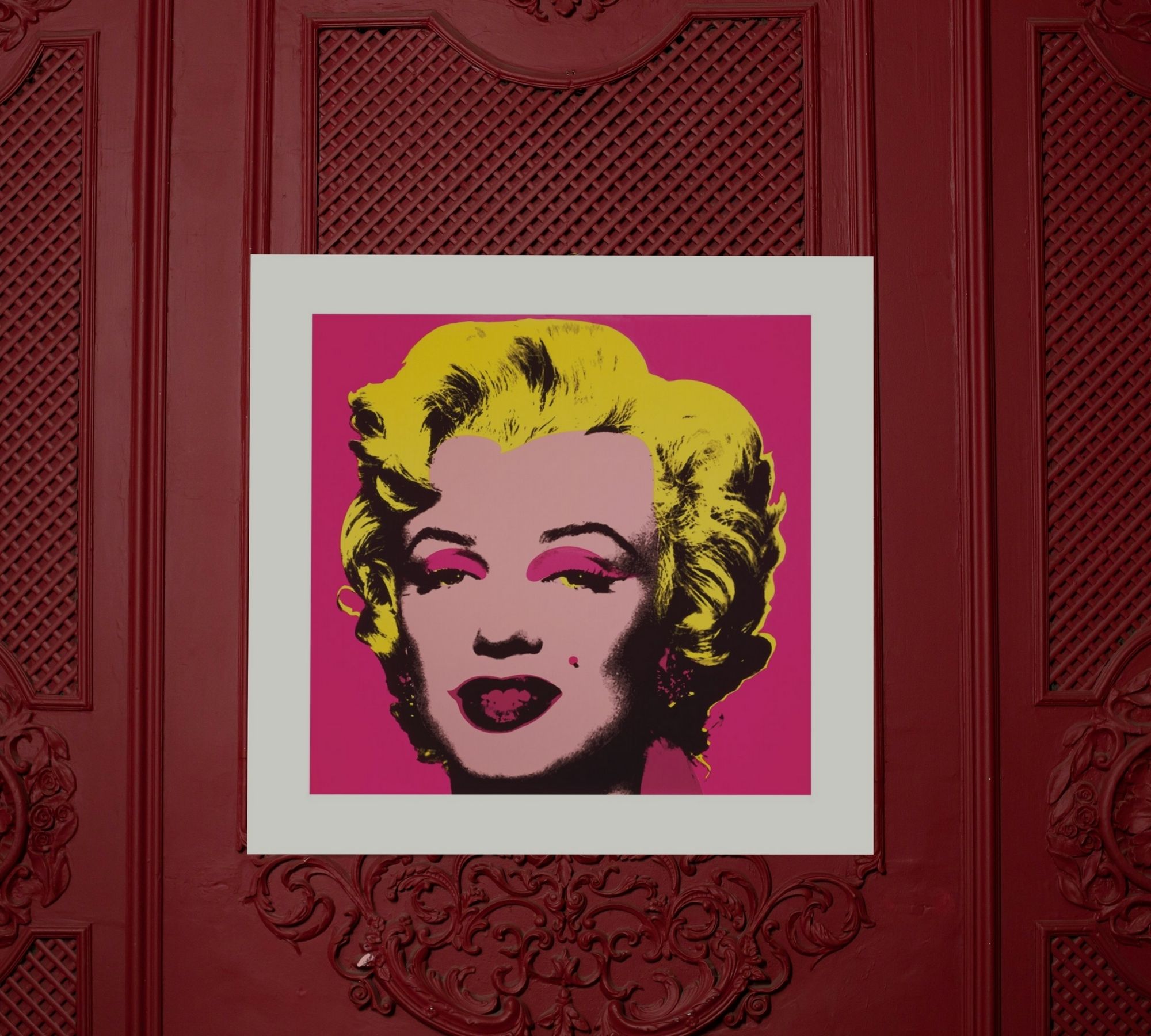 Marilyn Monroe (Hot Pink), 1967 - Andy Warhol 40 x 40 cm