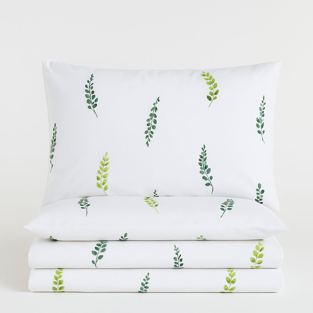 Bed linen set 2-piece. 100% cotton satin 220x240cm