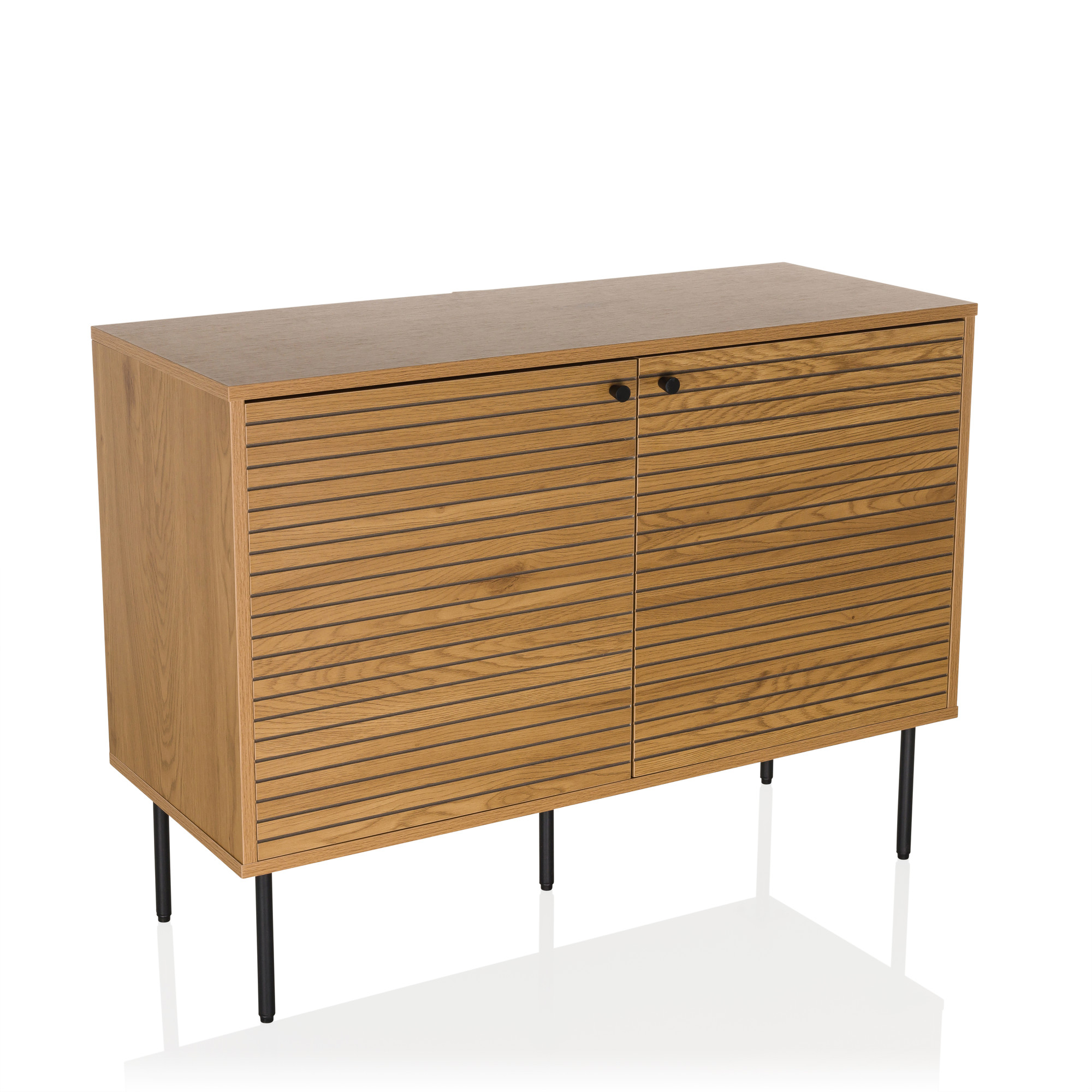 Linno S Sideboard mit 2 Türen Eiche Braun