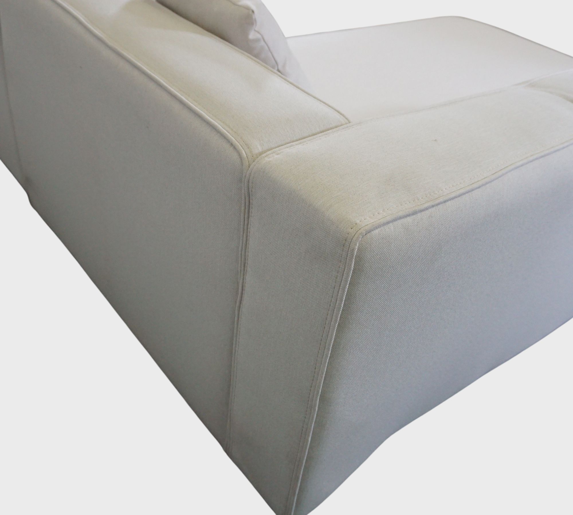 Mora Ecksofa Links Ecru