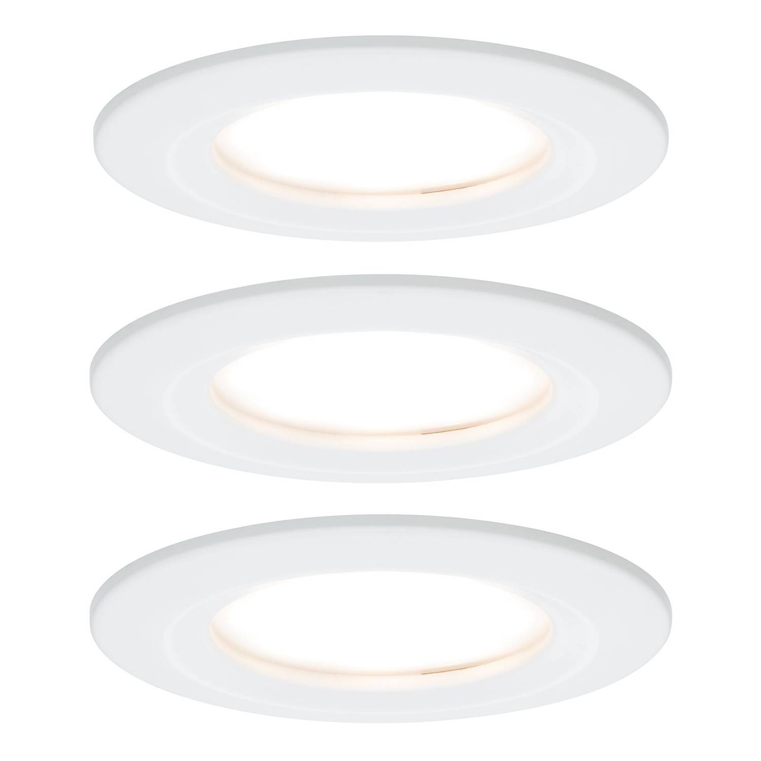 LED-Einbauleuchte Nova Coin IV Weiß