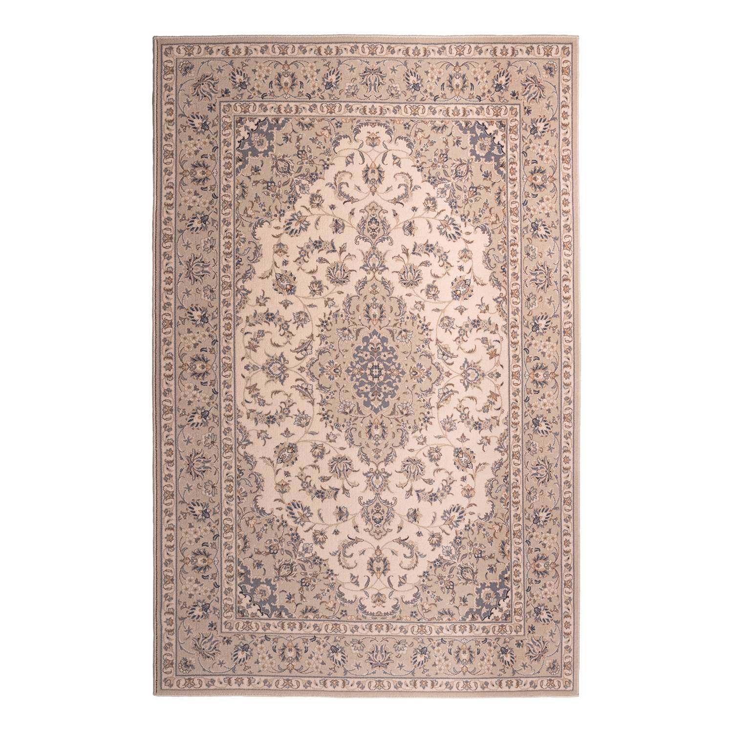 Floresti 7335 Teppich Schurwolle Creme 80 x 150 cm
