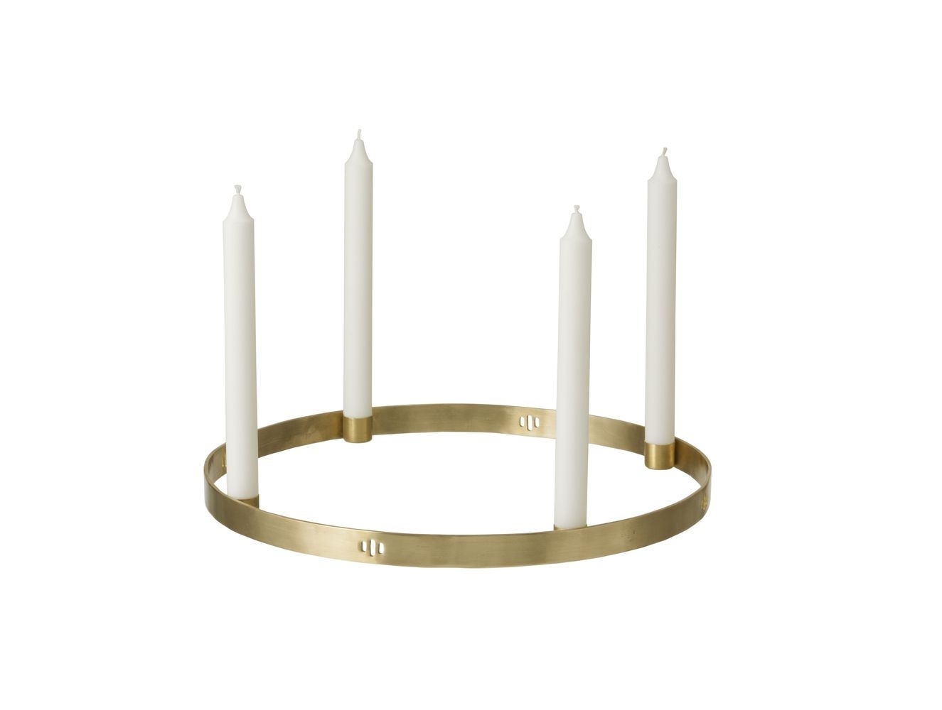 Circle Kerzenhalter Gold