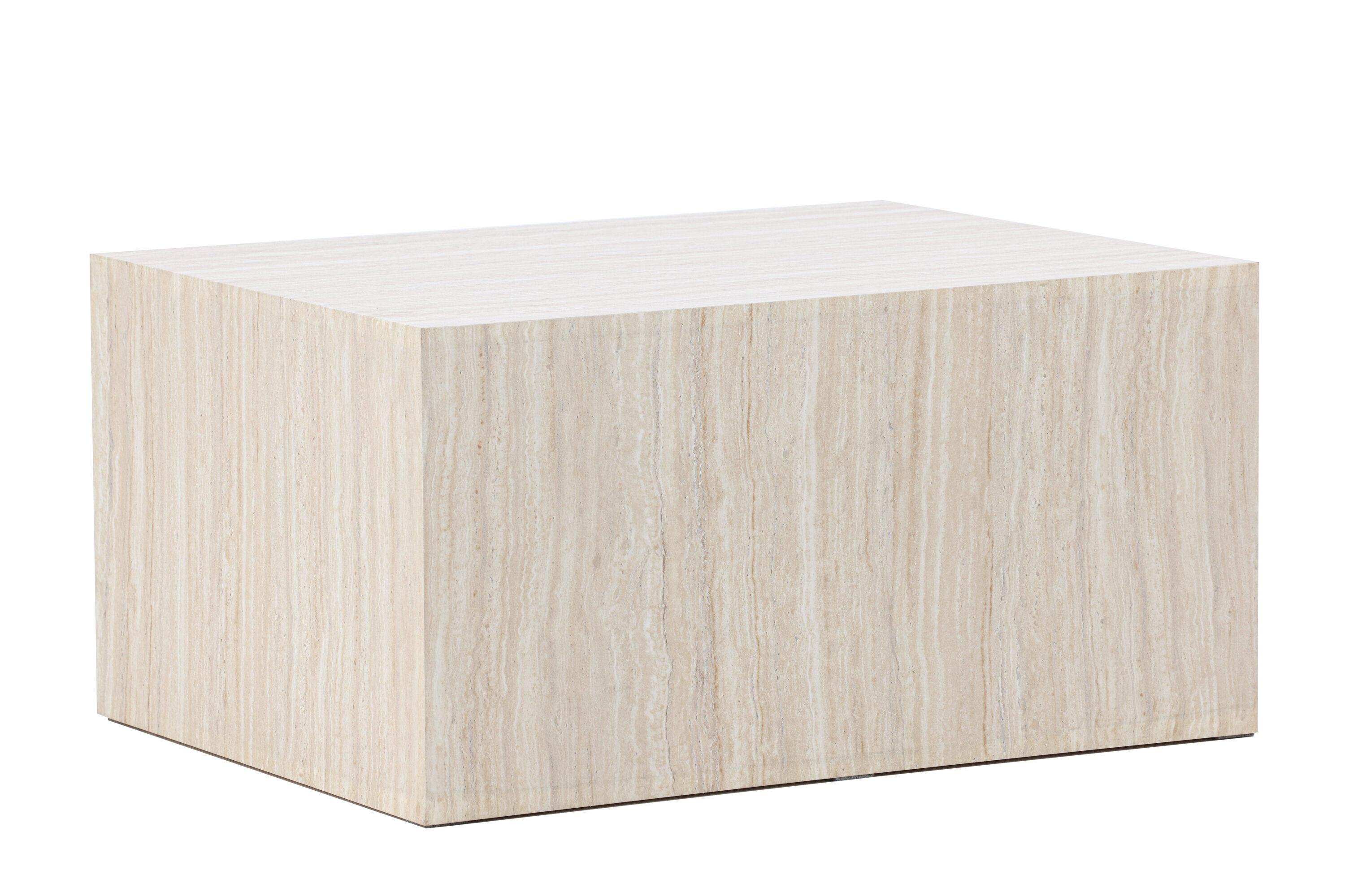 York Sofatisch Travertin-Optik 40x60x80cm