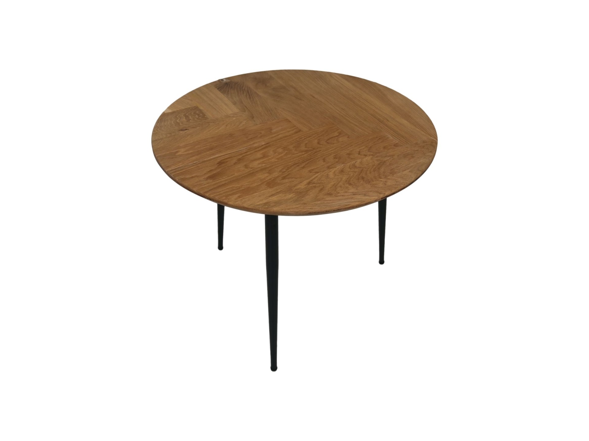 Runder Fishbone Beistelltisch ø60cm