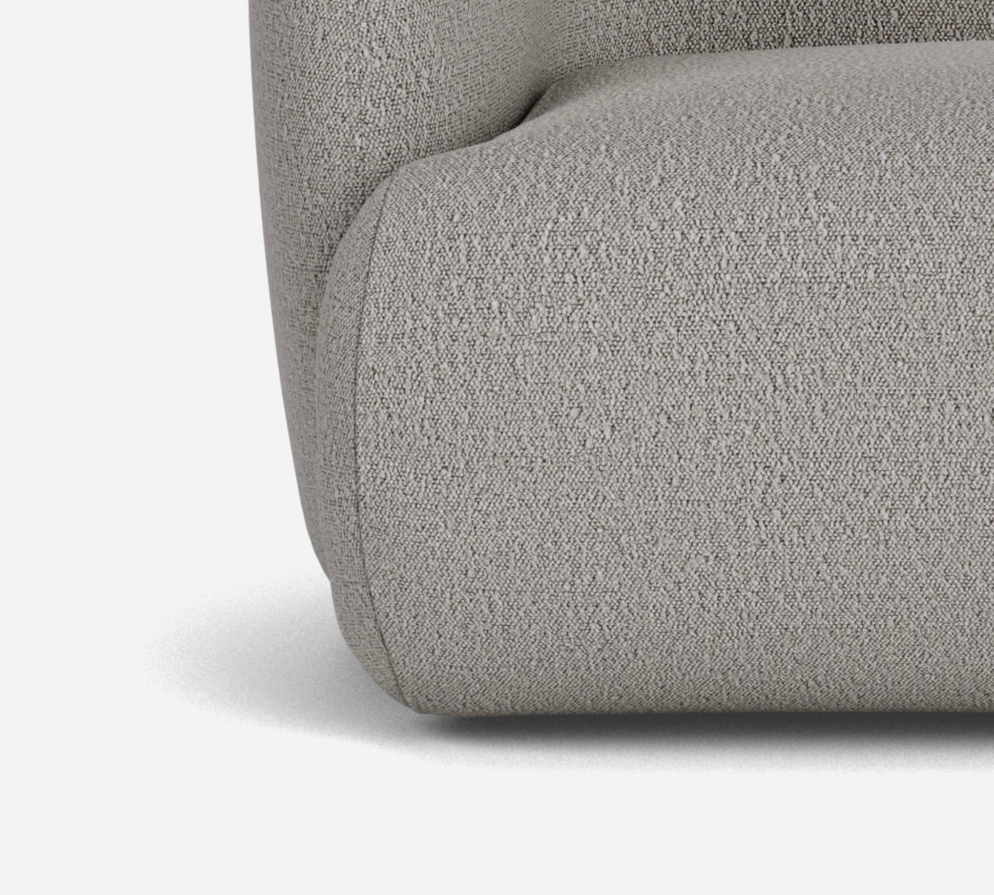 Design-Award-Winning Paula 3-Sitzer Sofa Maya Warm Grey