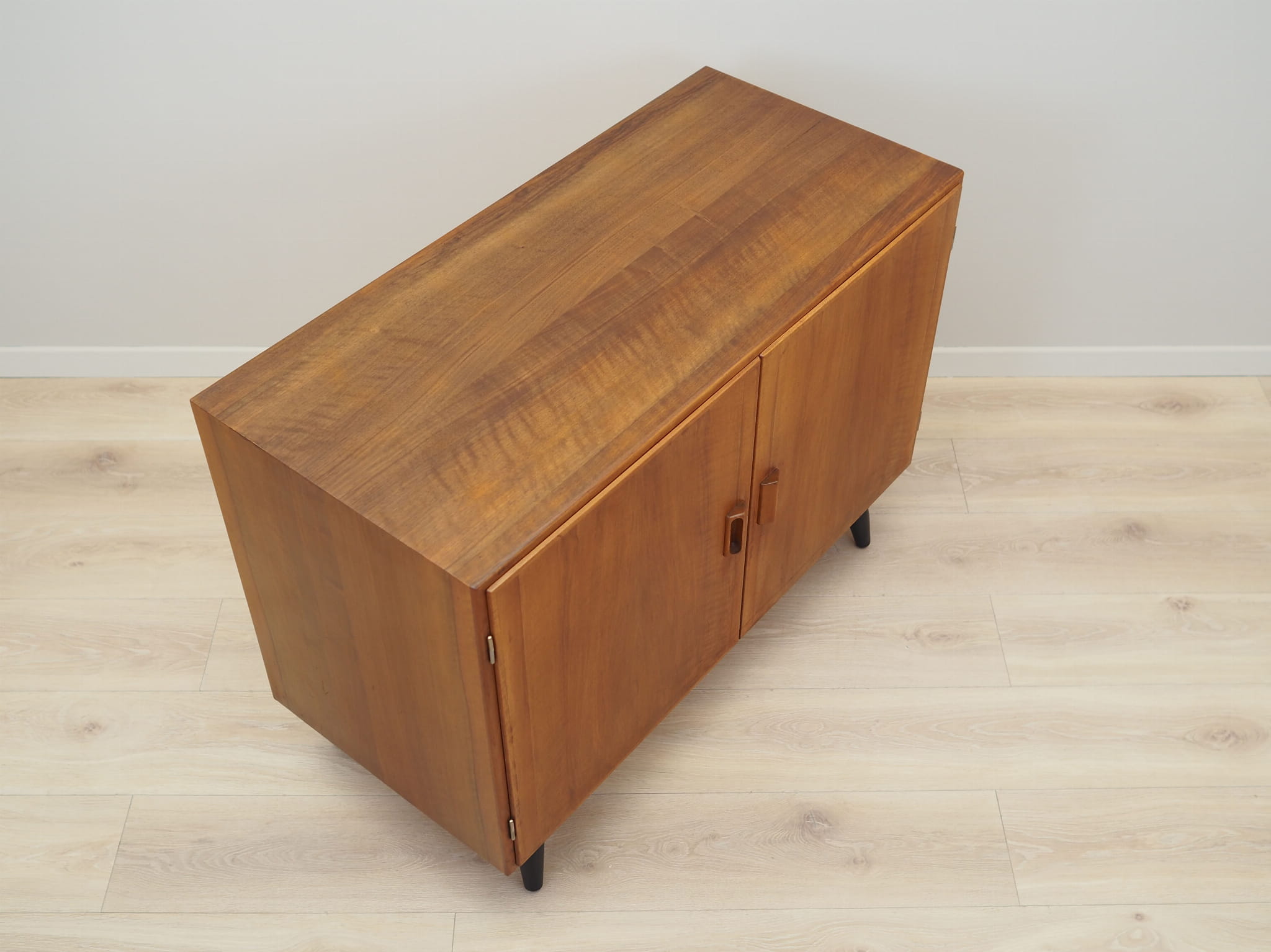 Vintage cabinet walnut brown 1960s