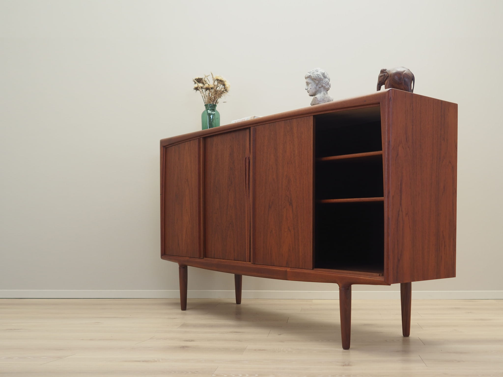 Vintage sideboard teak brown 1960s