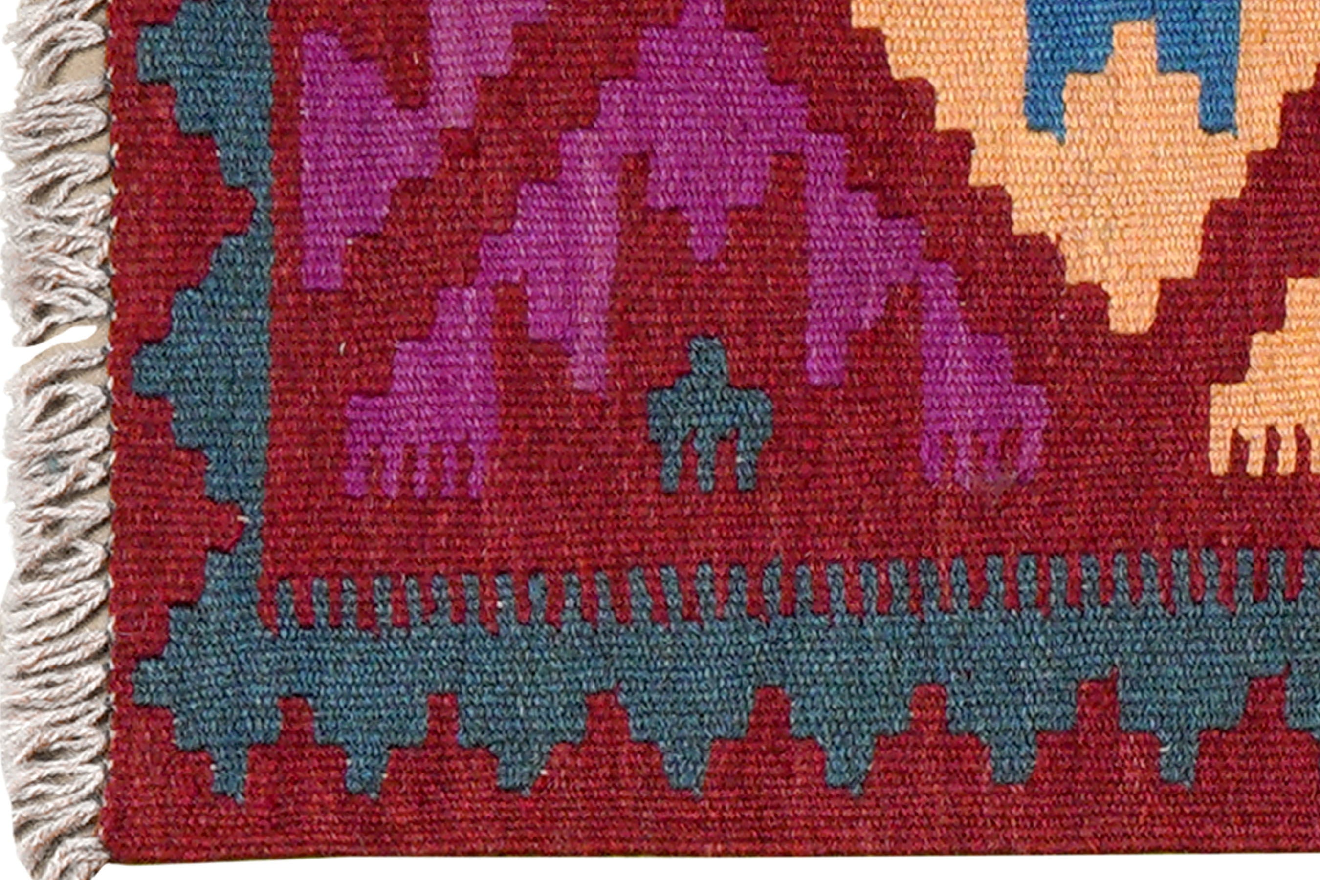 Kilim Gashgai Teppich Mehrfarbig