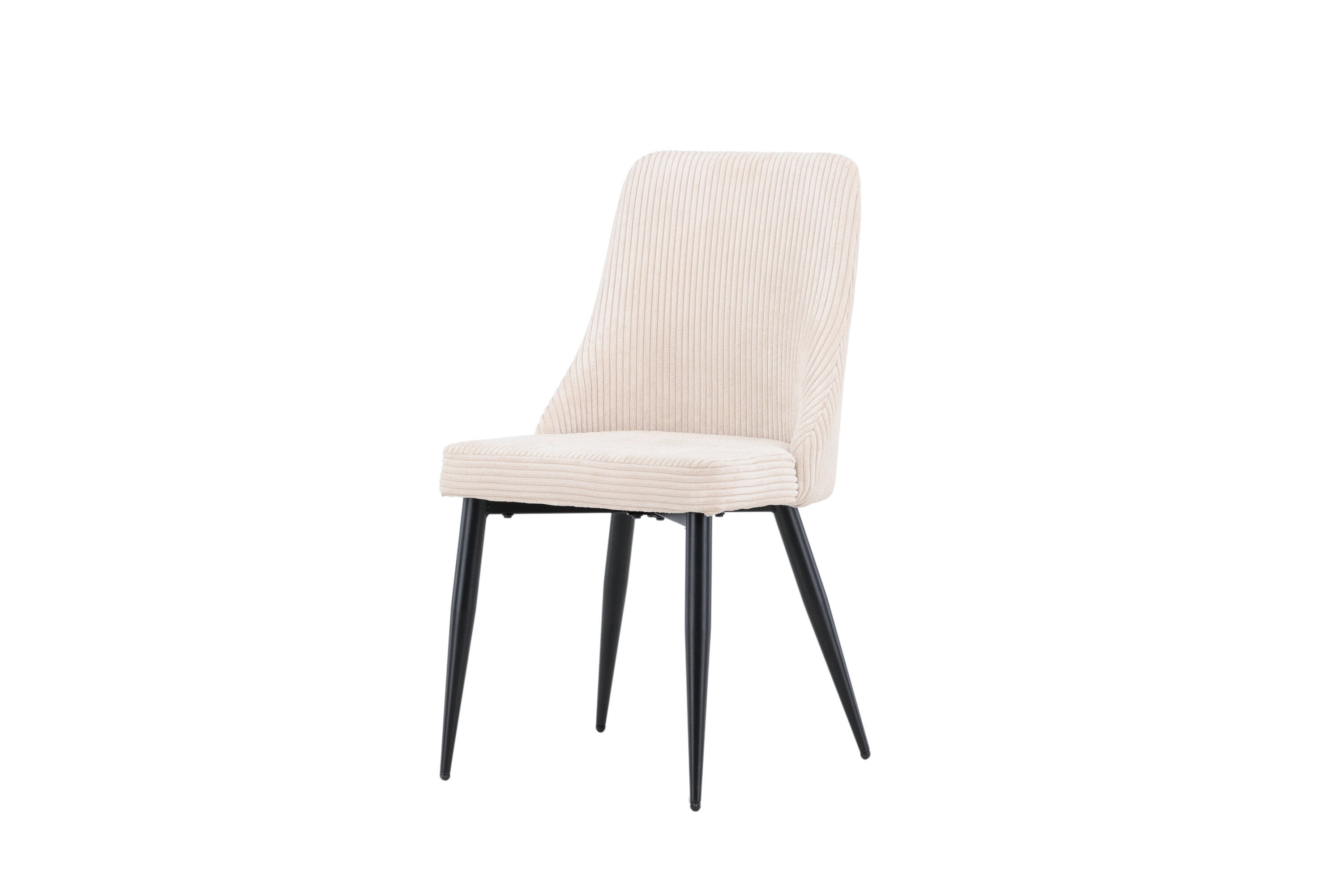 2x Leone Esszimmerstuhl-Set FSC Schwarz Beige