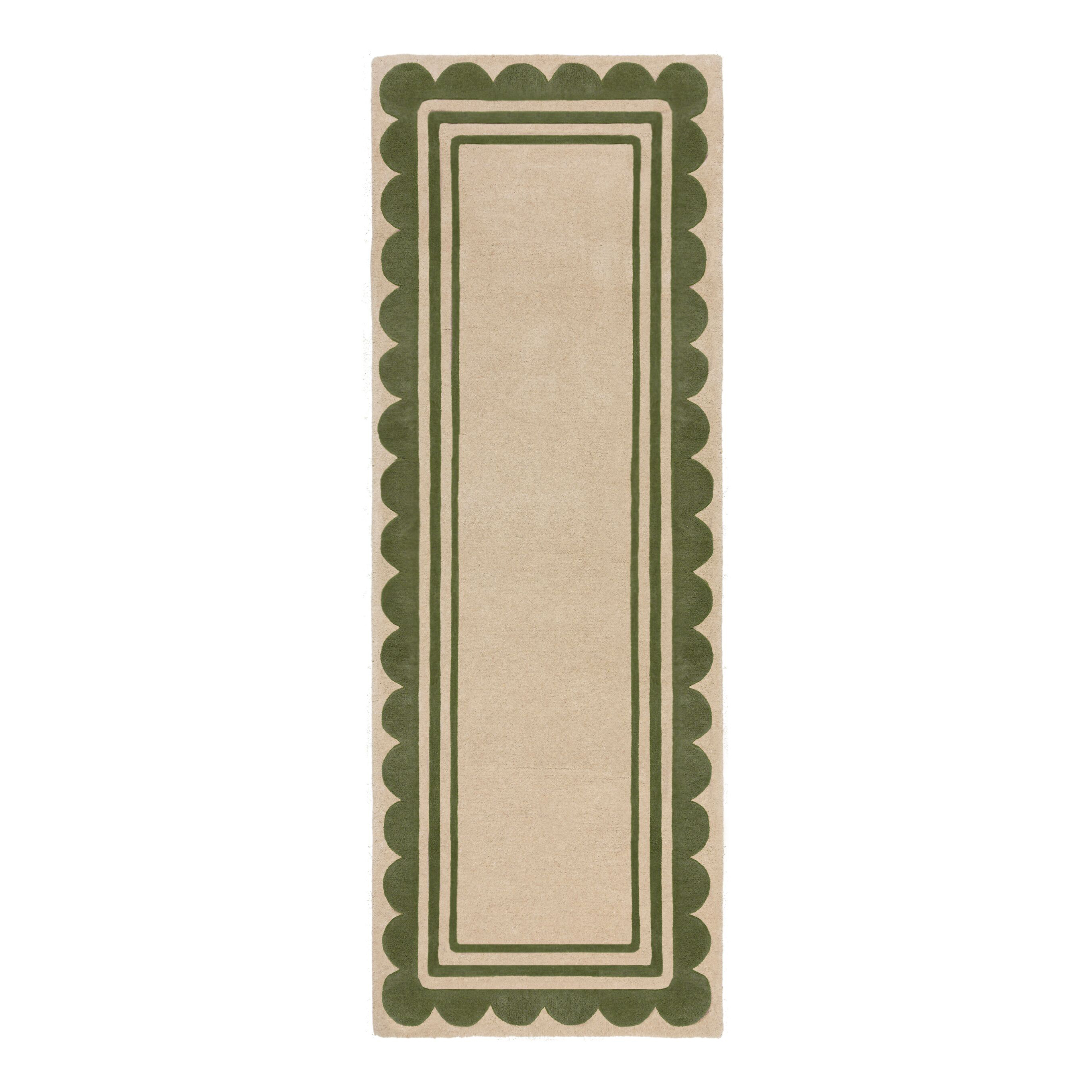 Lois Läufer Wolle Grün