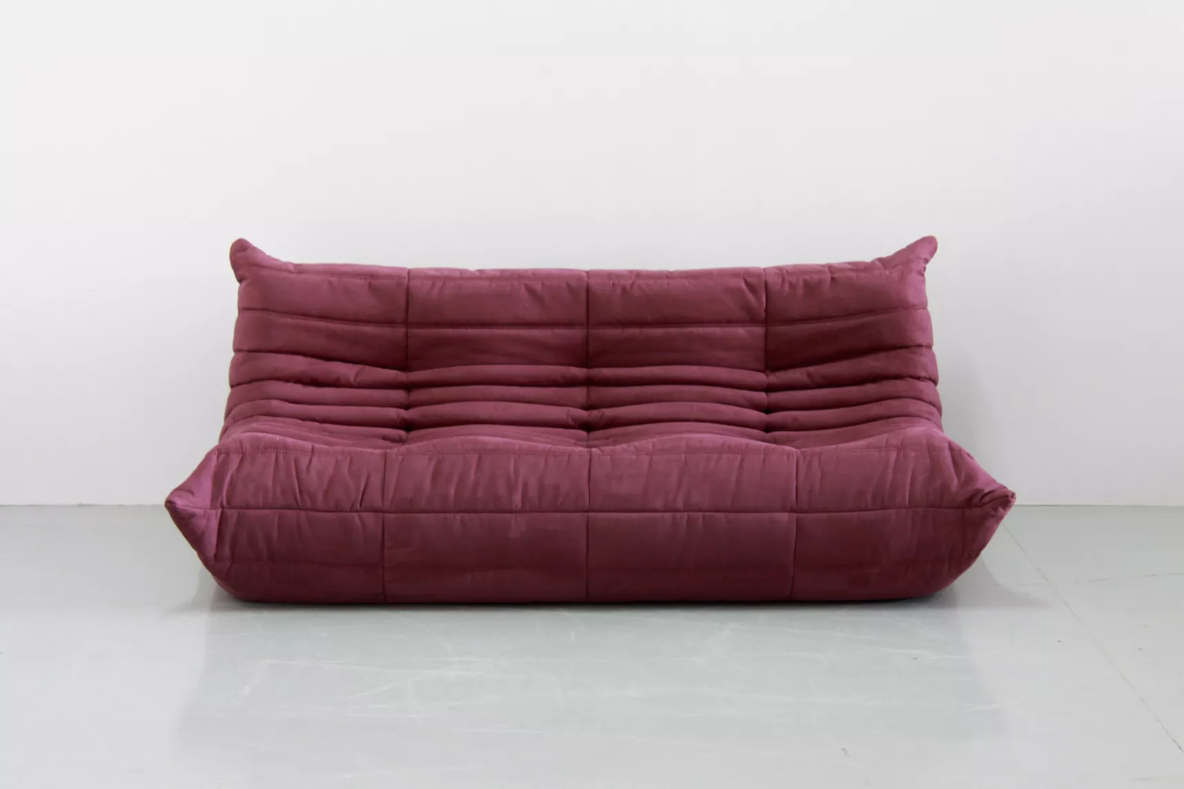 Togo Sofa 3-Sitzer Textil Fuchsia