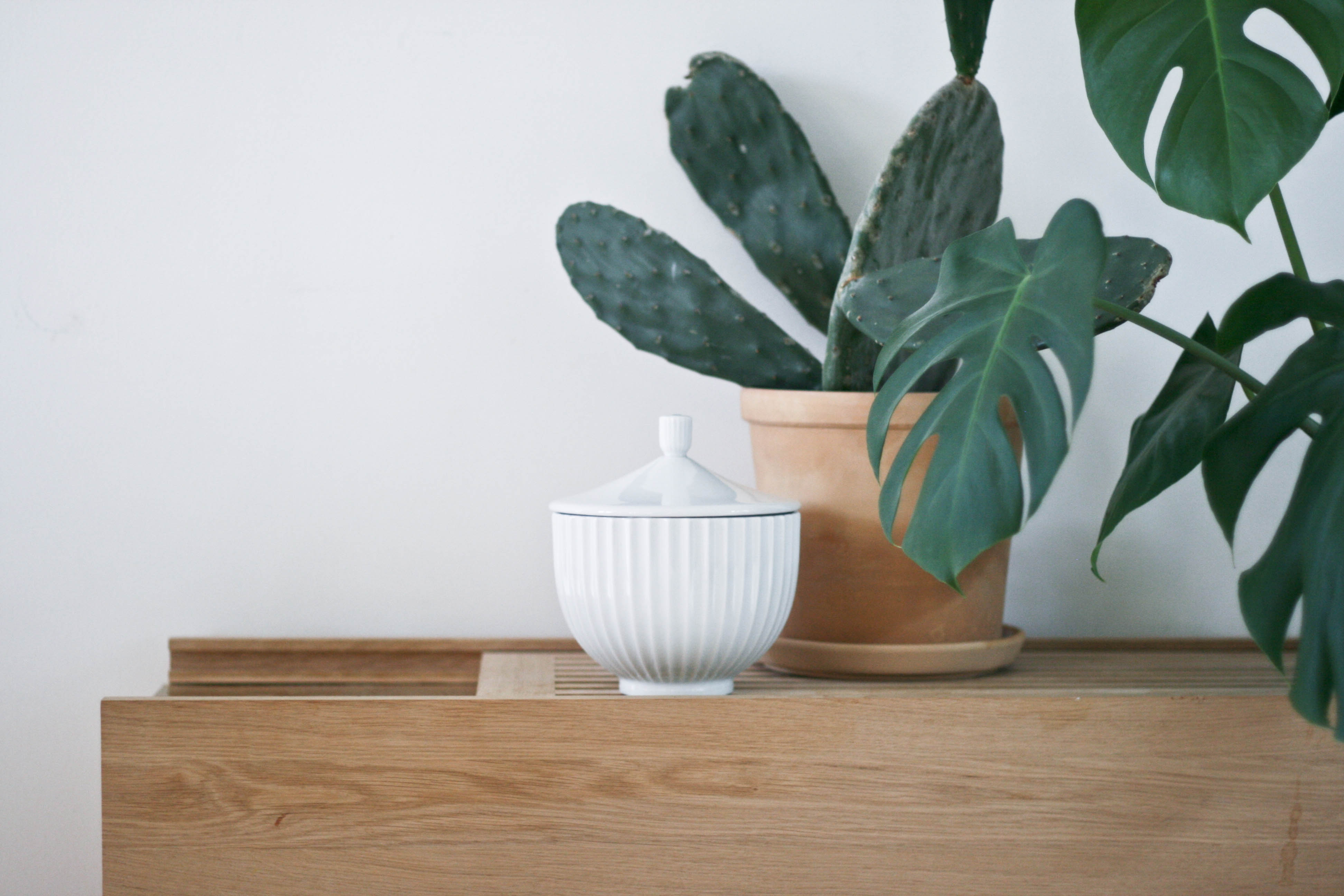 Lyngby Bonbonniere Ø 14 cm Weiß