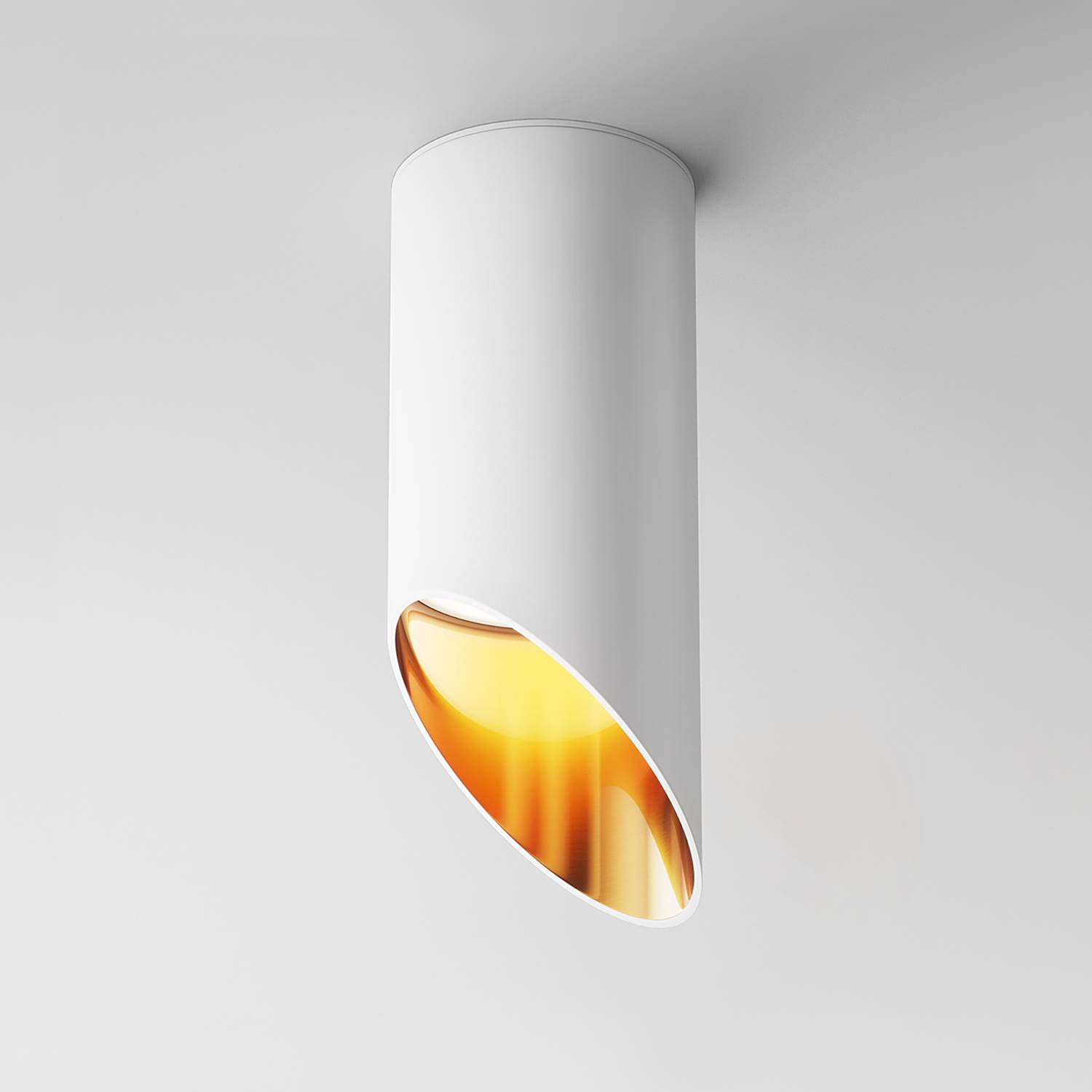 Lipari Deckenleuchte Aluminium Weiß 1-flammig