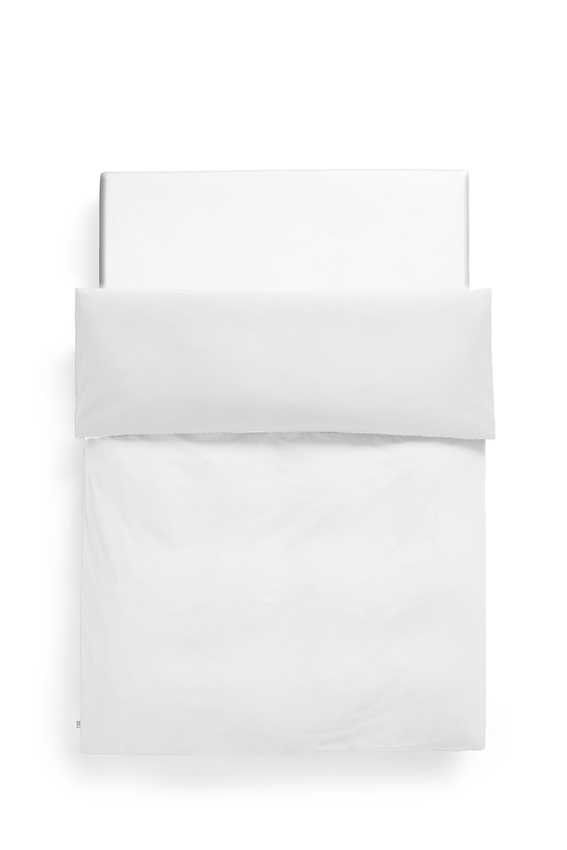 Duo Bettdeckenbezug Weiß