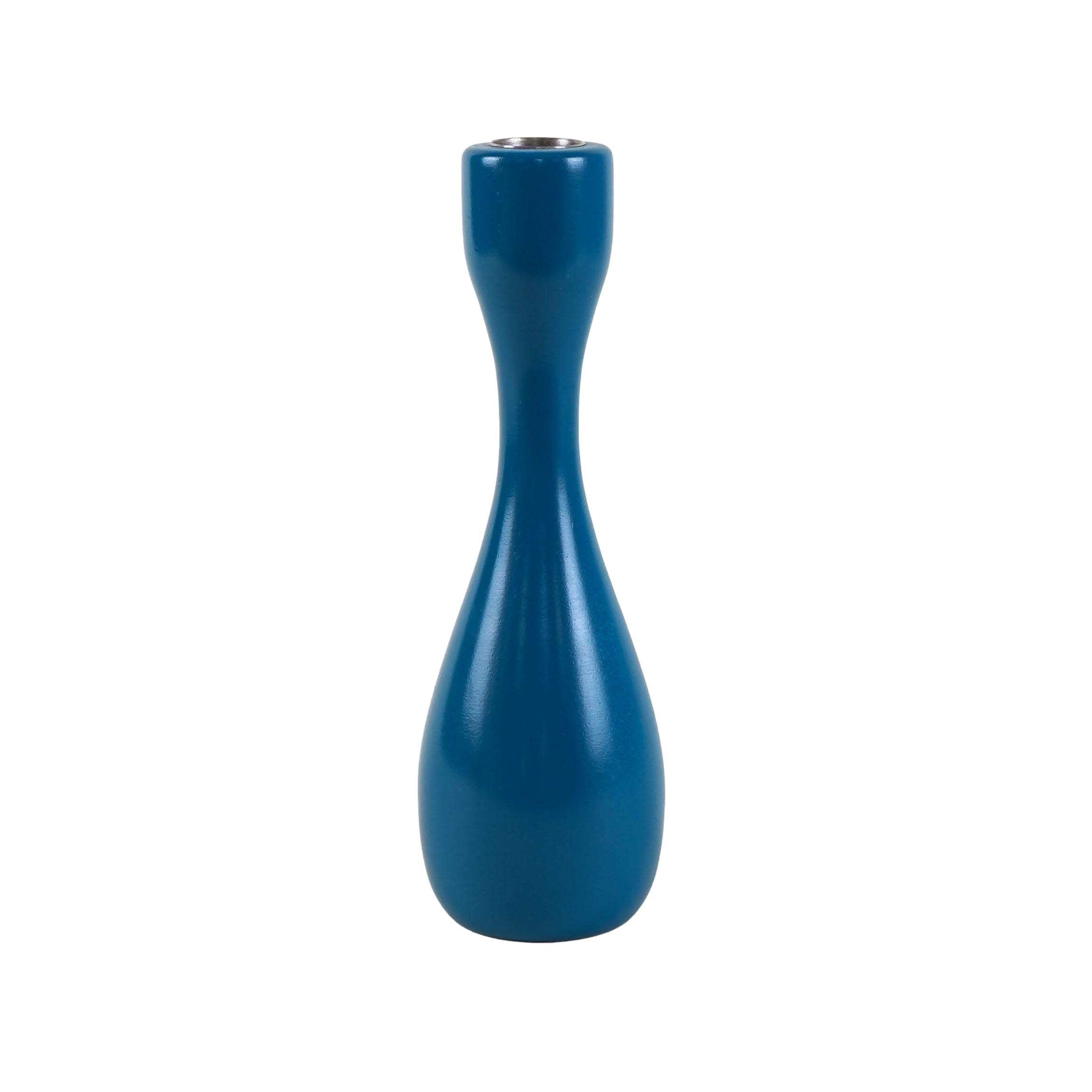 Kerzenständer 1970er Jahre Blau