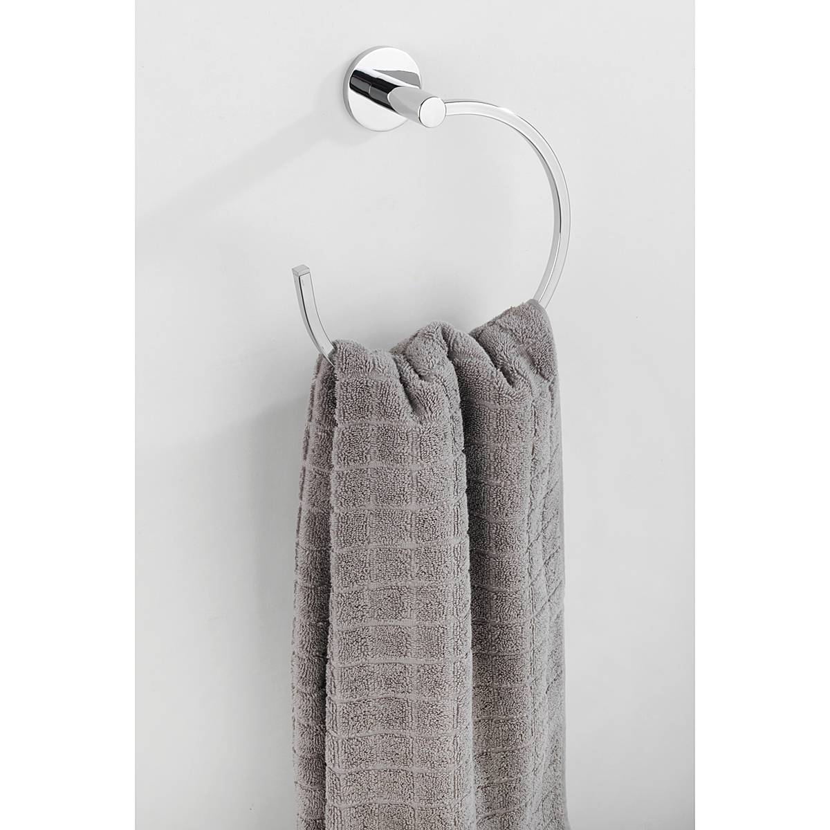 Towel ring Isera die-cast zinc chrome