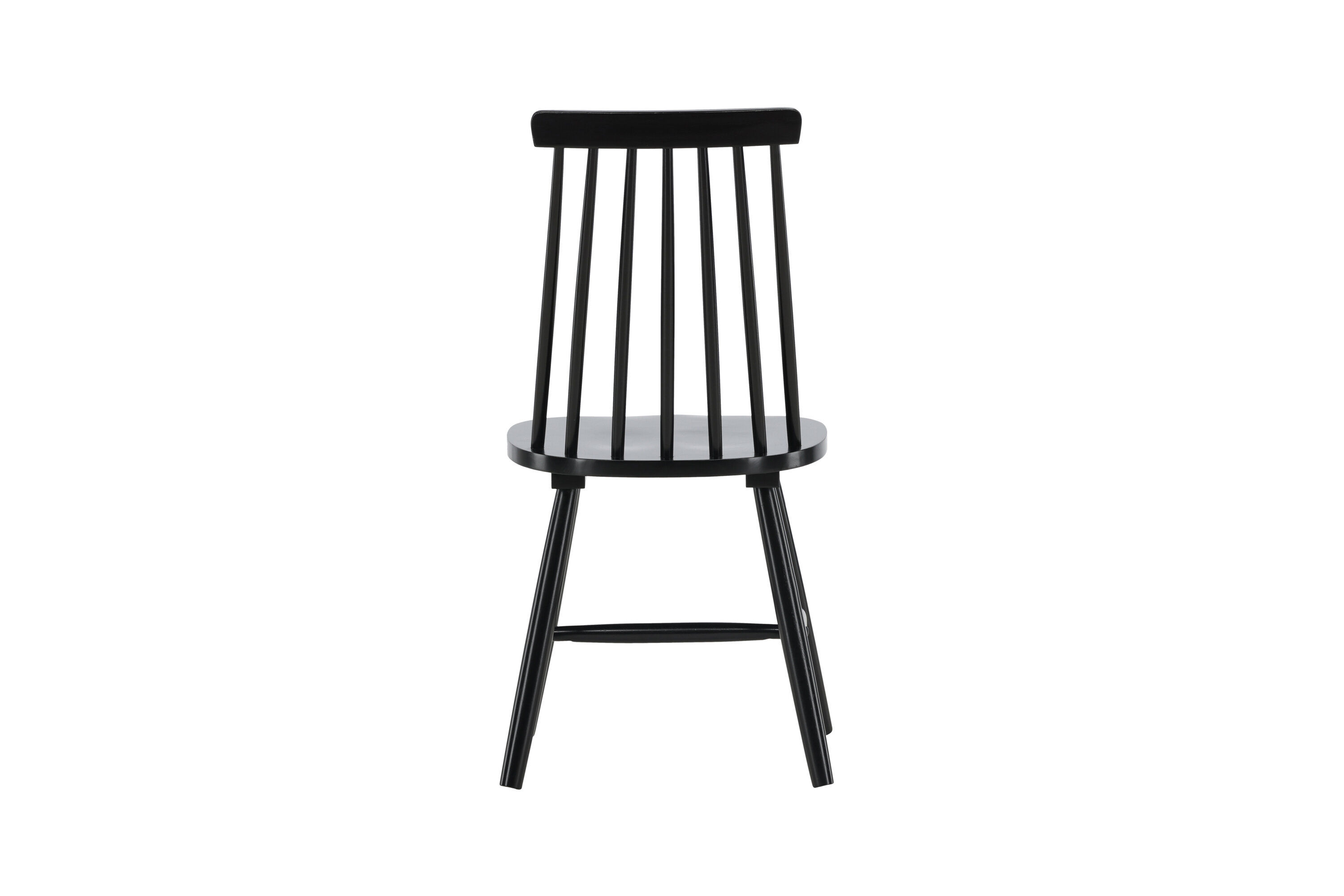 Lönneberga 2x Dining chair set Rubberwood Black
