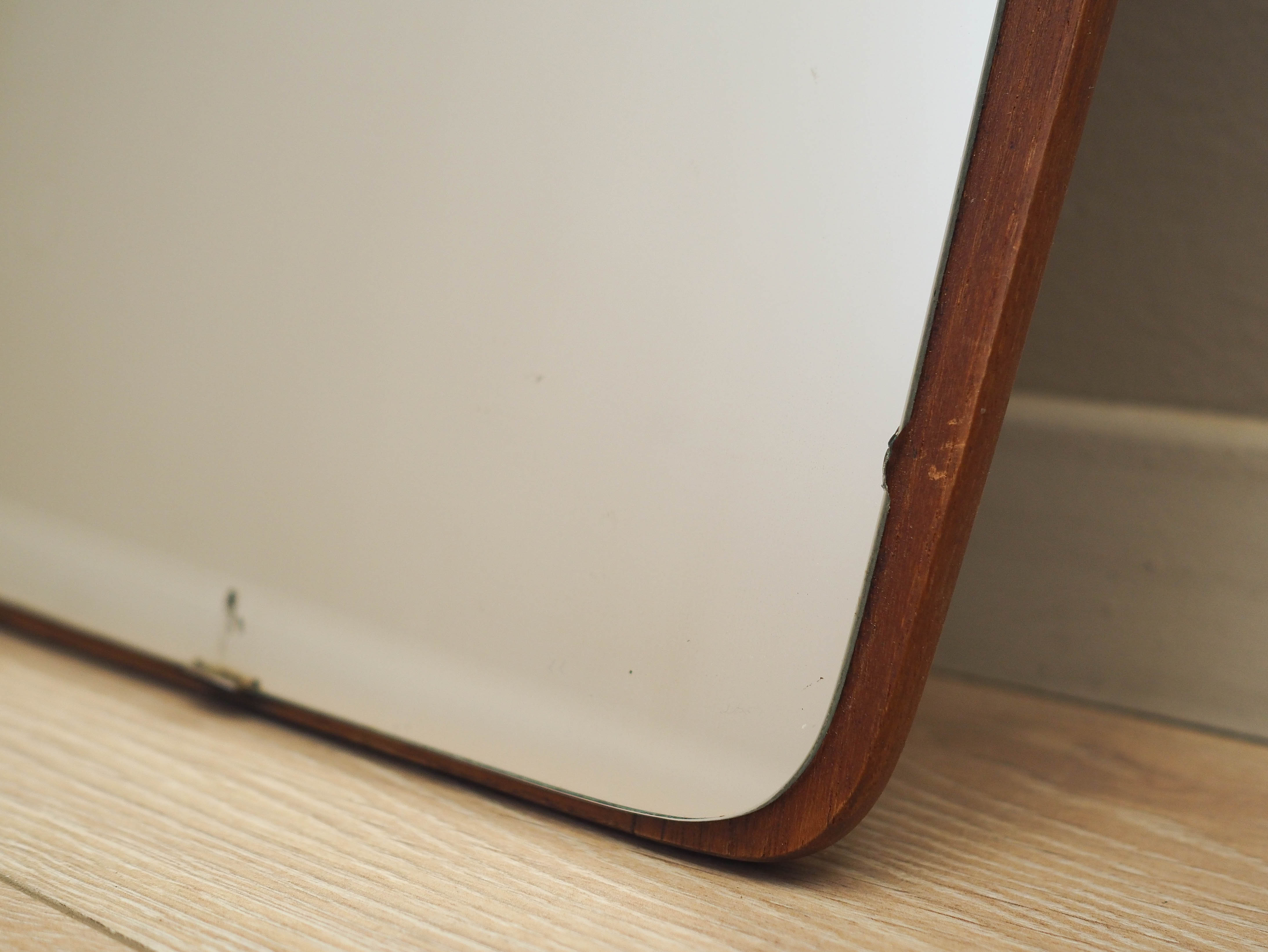 Mirrors in teak frame 1970s