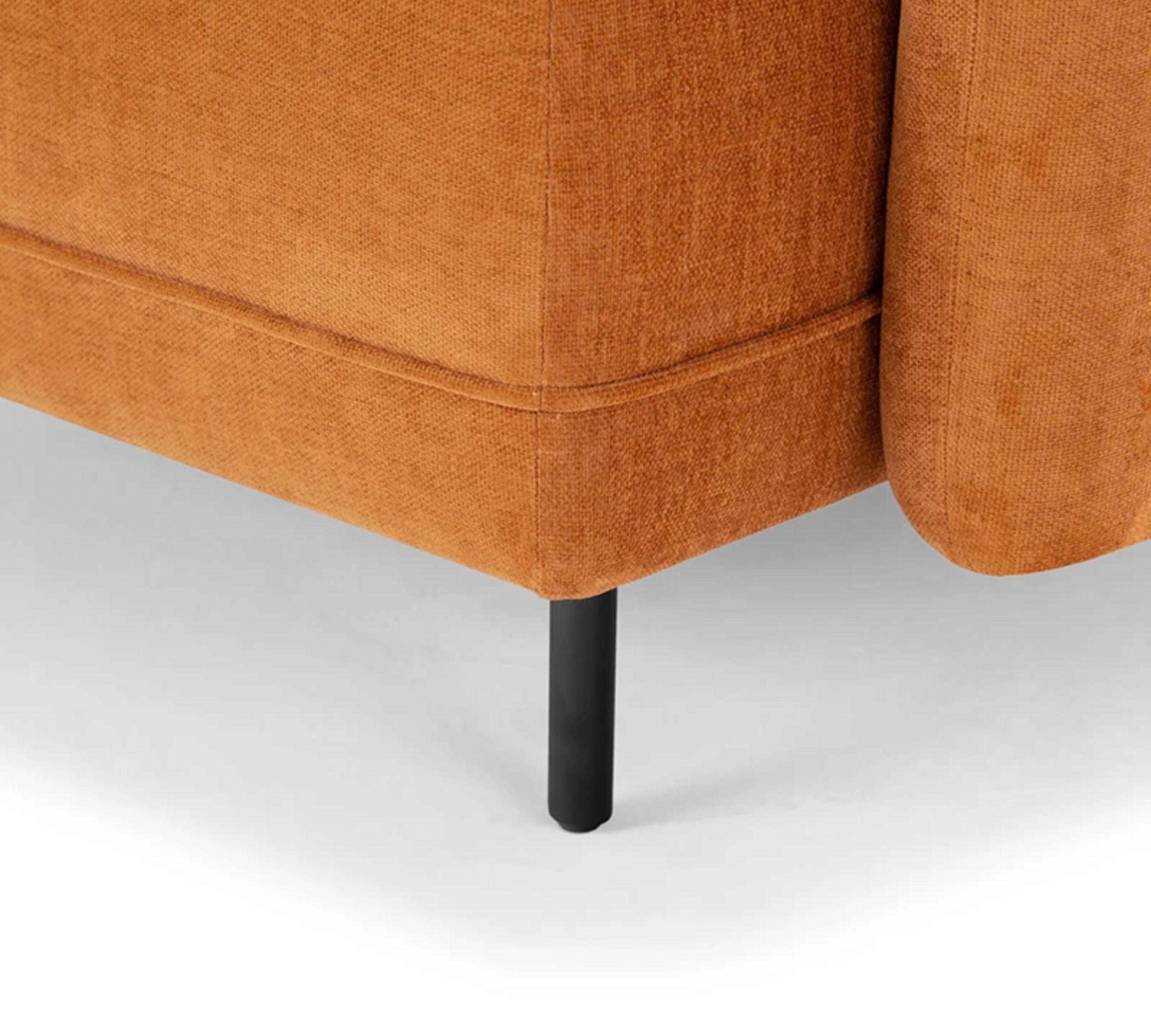 Ellis Récamiere abnehmbare Armlehne Danny Amber