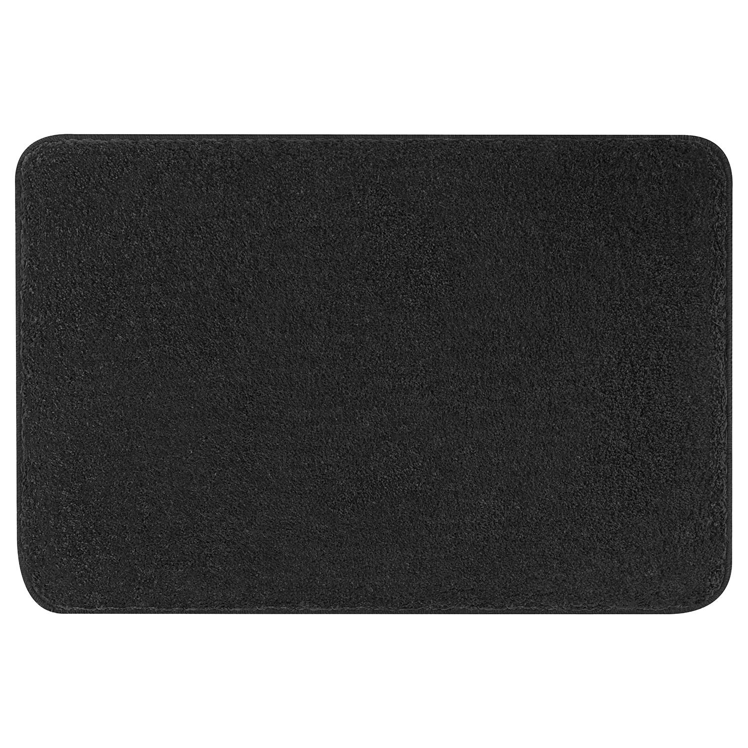 Badteppich Meadow Schwarz 120 x 70 cm