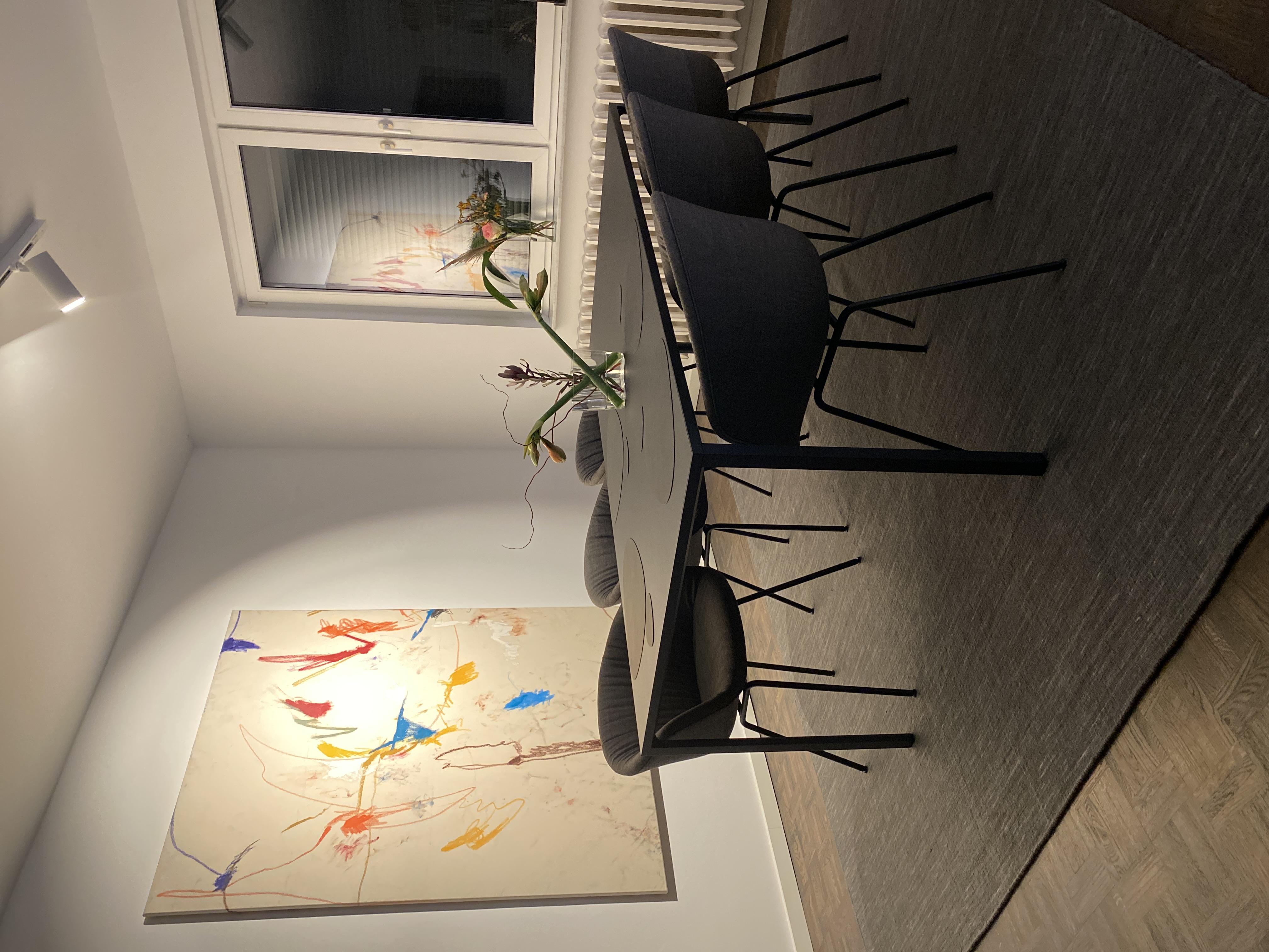 New Order Esstisch Aluminium Anthrazit