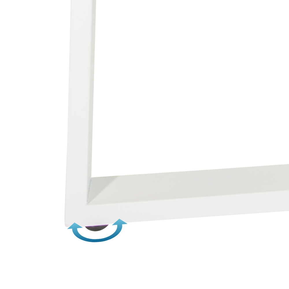 Workspace Basic I Scrivania angolare Legno Grigio