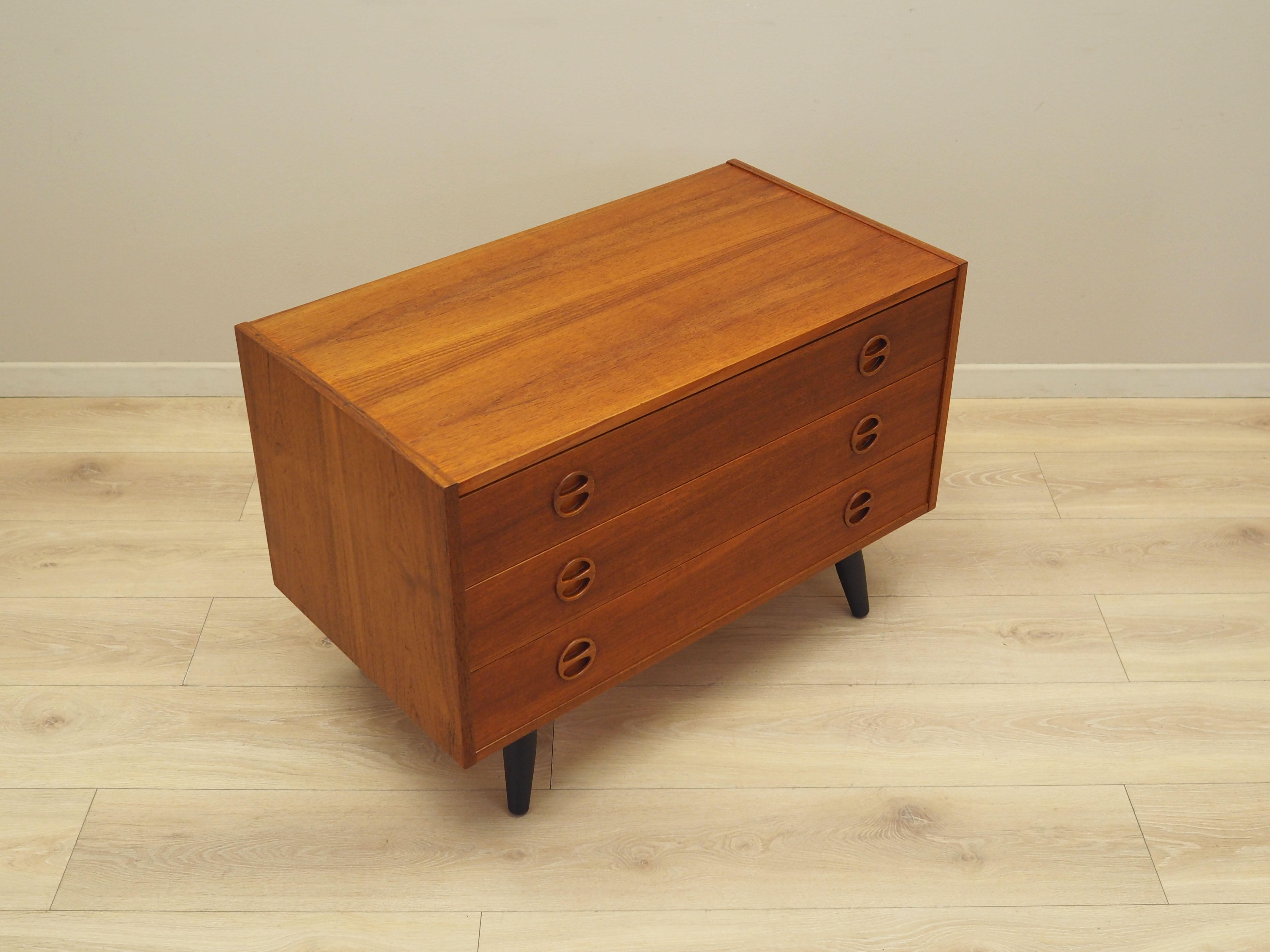 Chest of drawers Teak wood 1960s