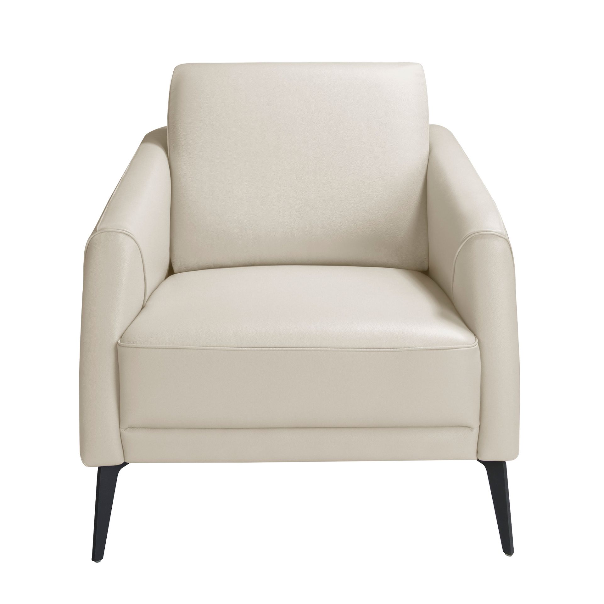 Sessel 5094 Leder Taupe Grau