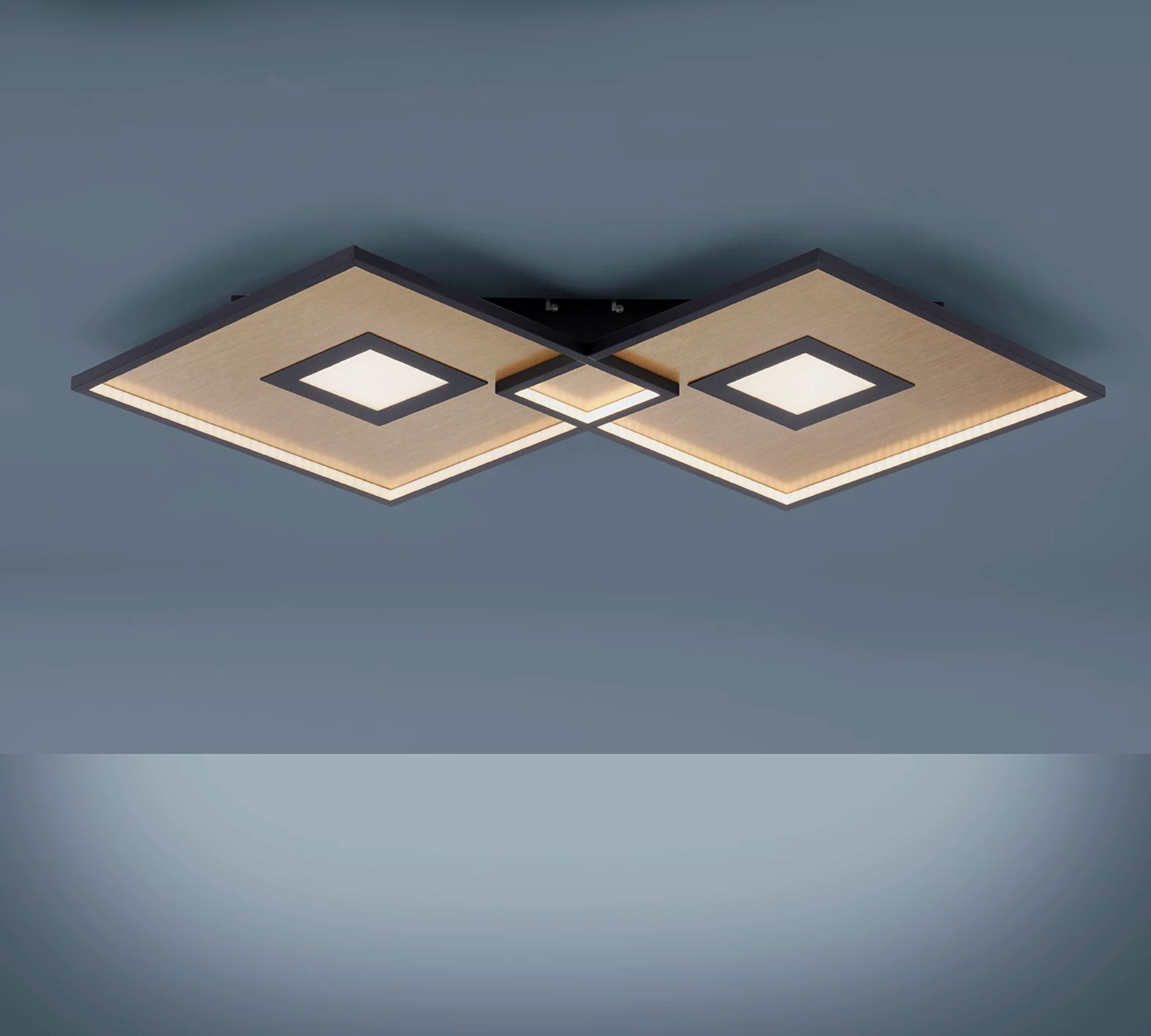 LED Deckenleuchte 1-flammig Aluminium
