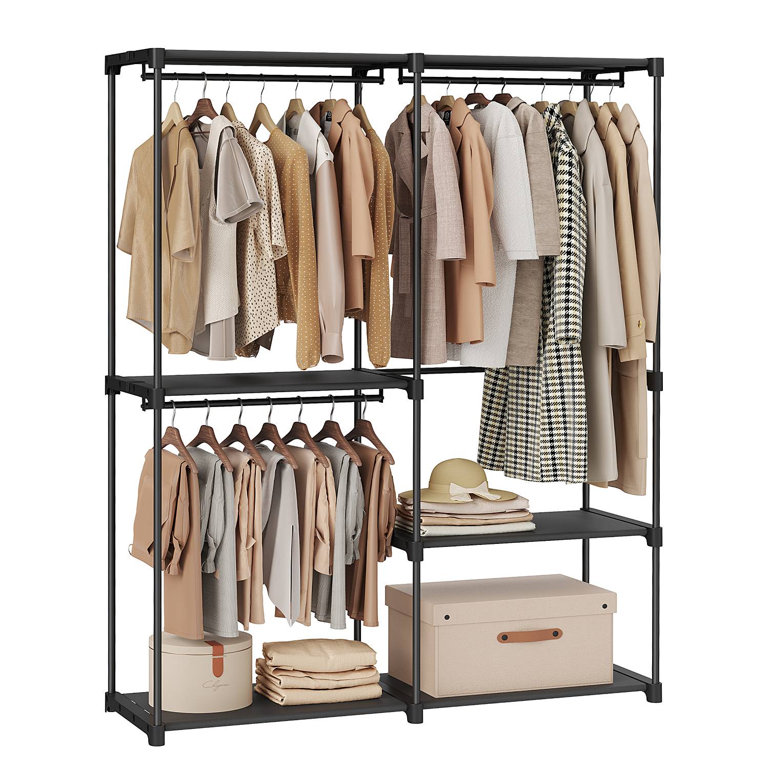Garderobe Bierne Schwarz
