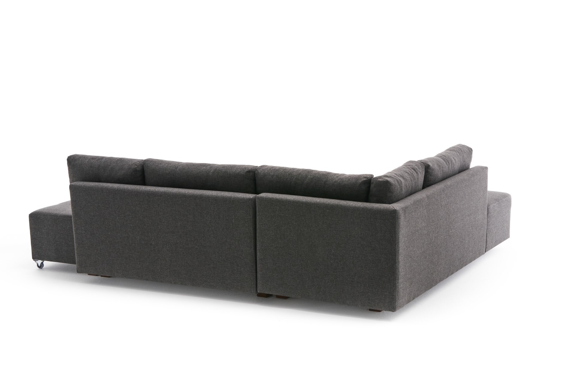 Manama Corner Sofa Bed Left - Anthracite