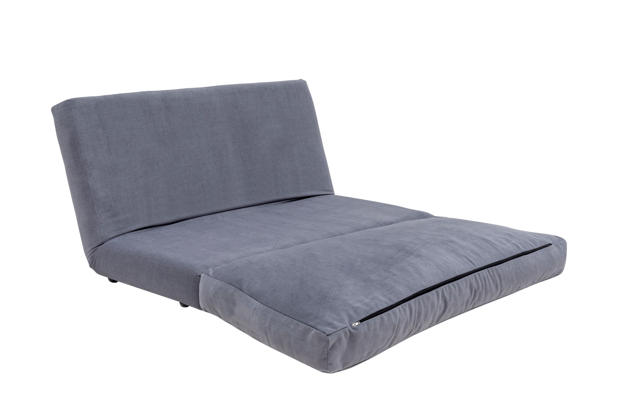 Taida Schlafsofa 2-Sitzer Grau