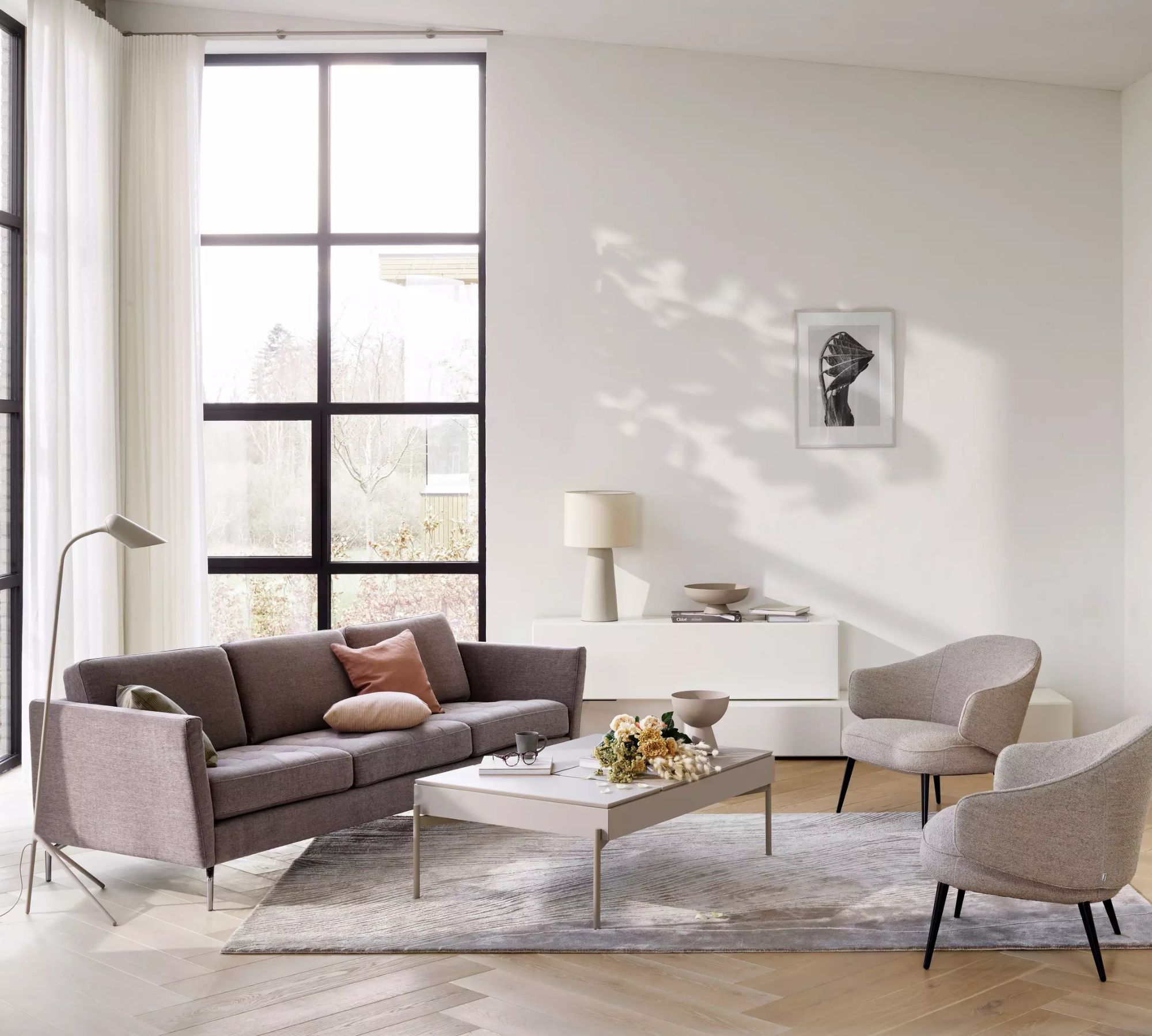 Tide Teppich Handgetuftet 100% Tencel